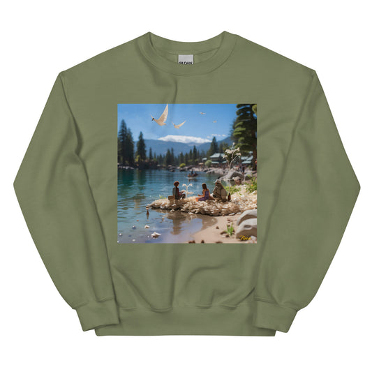 Mountain Lake Series Print #7 - Unisex Sweatshirt