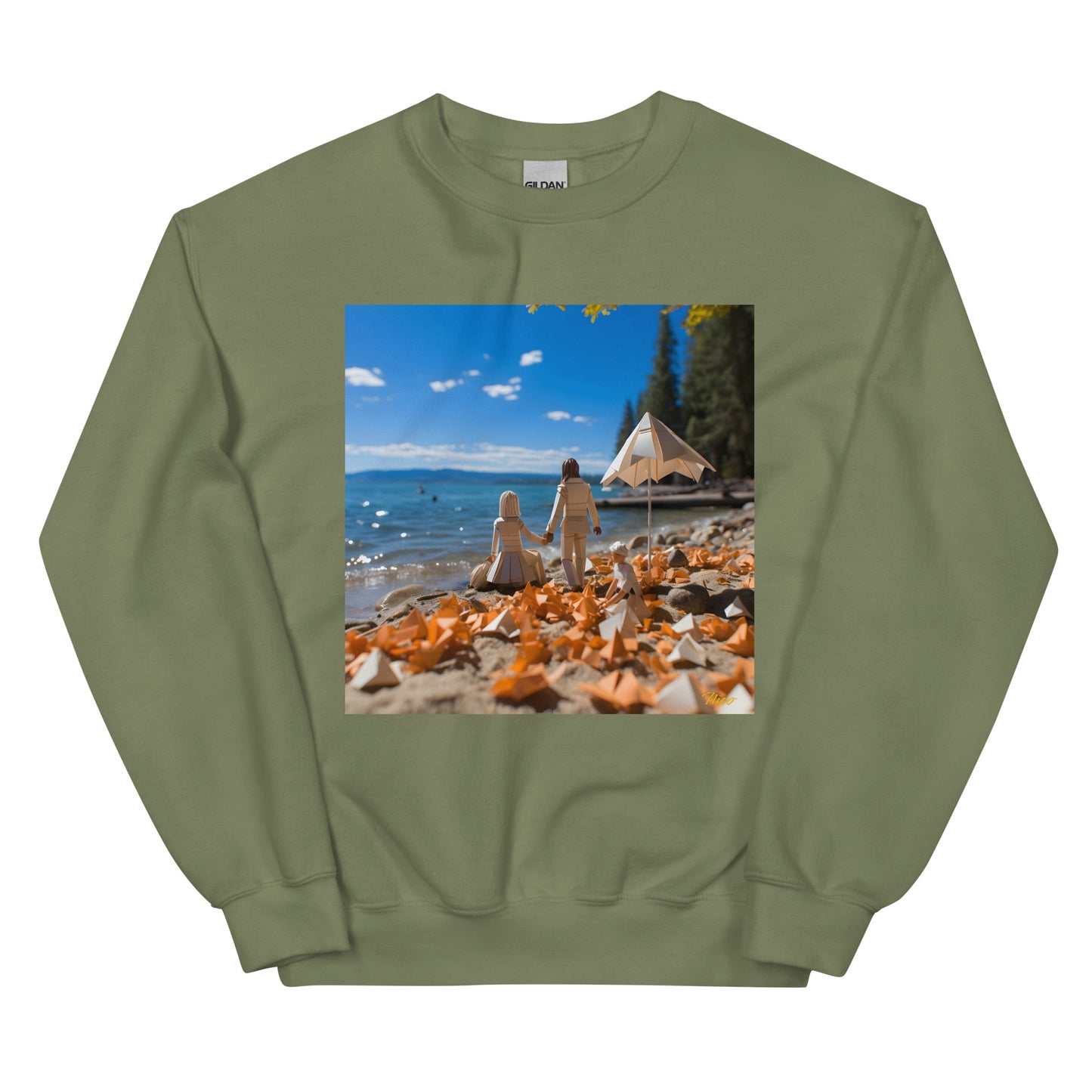 Mountain Lake Series Print #5 - Unisex Sweatshirt