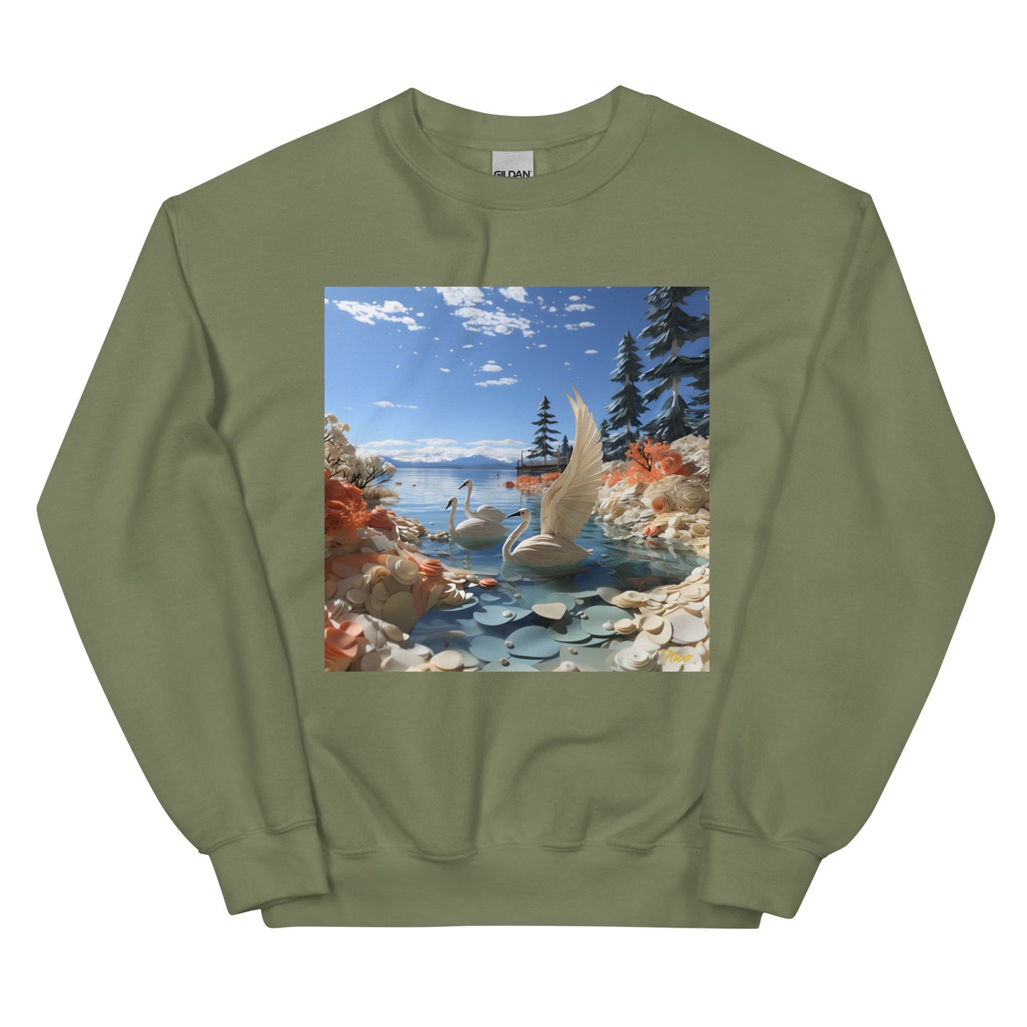 Mountain Lake Series Print #1 - Unisex Sweatshirt