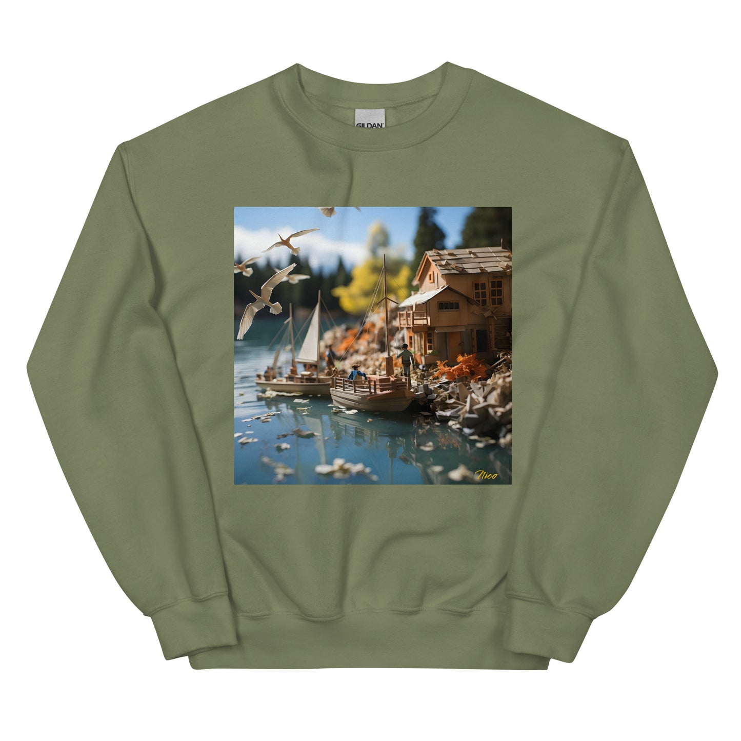 On The Docks By The Bay Series Print #8 - Unisex Sweatshirt