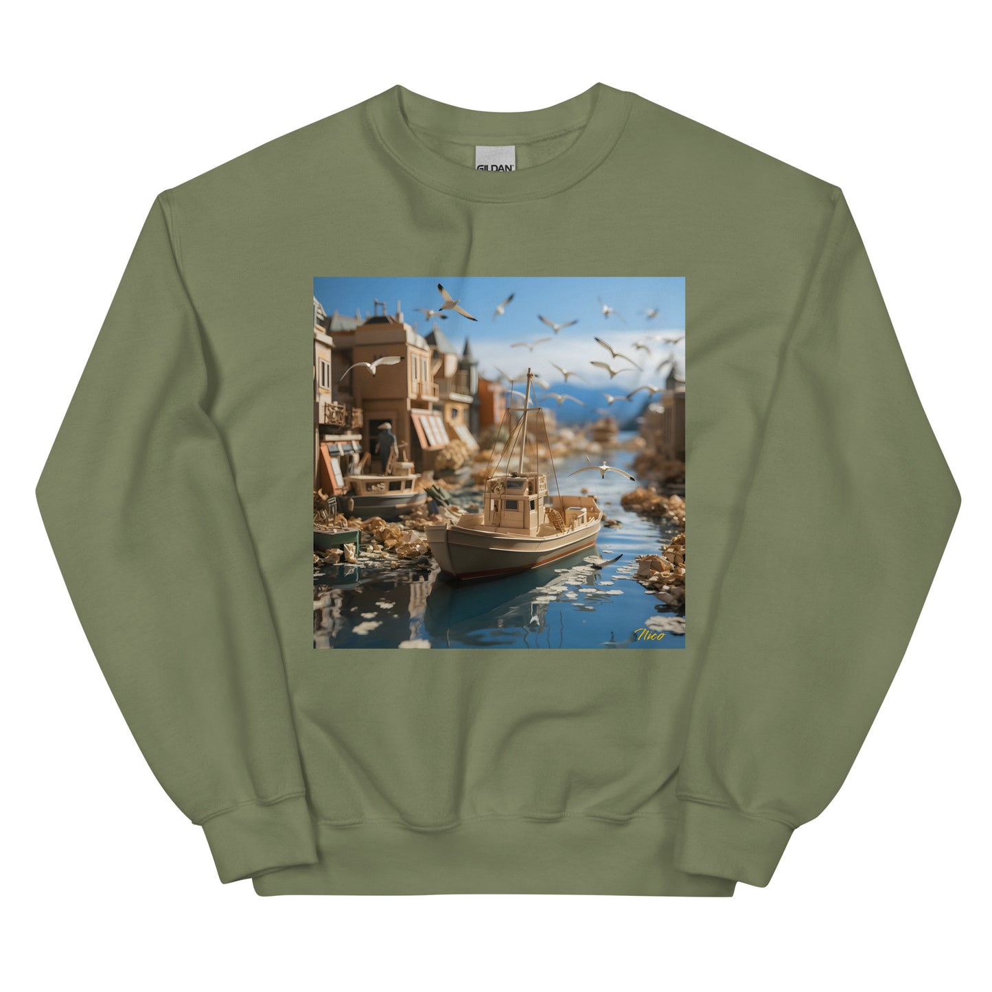 On The Docks By The Bay Series Print #3 - Unisex Sweatshirt