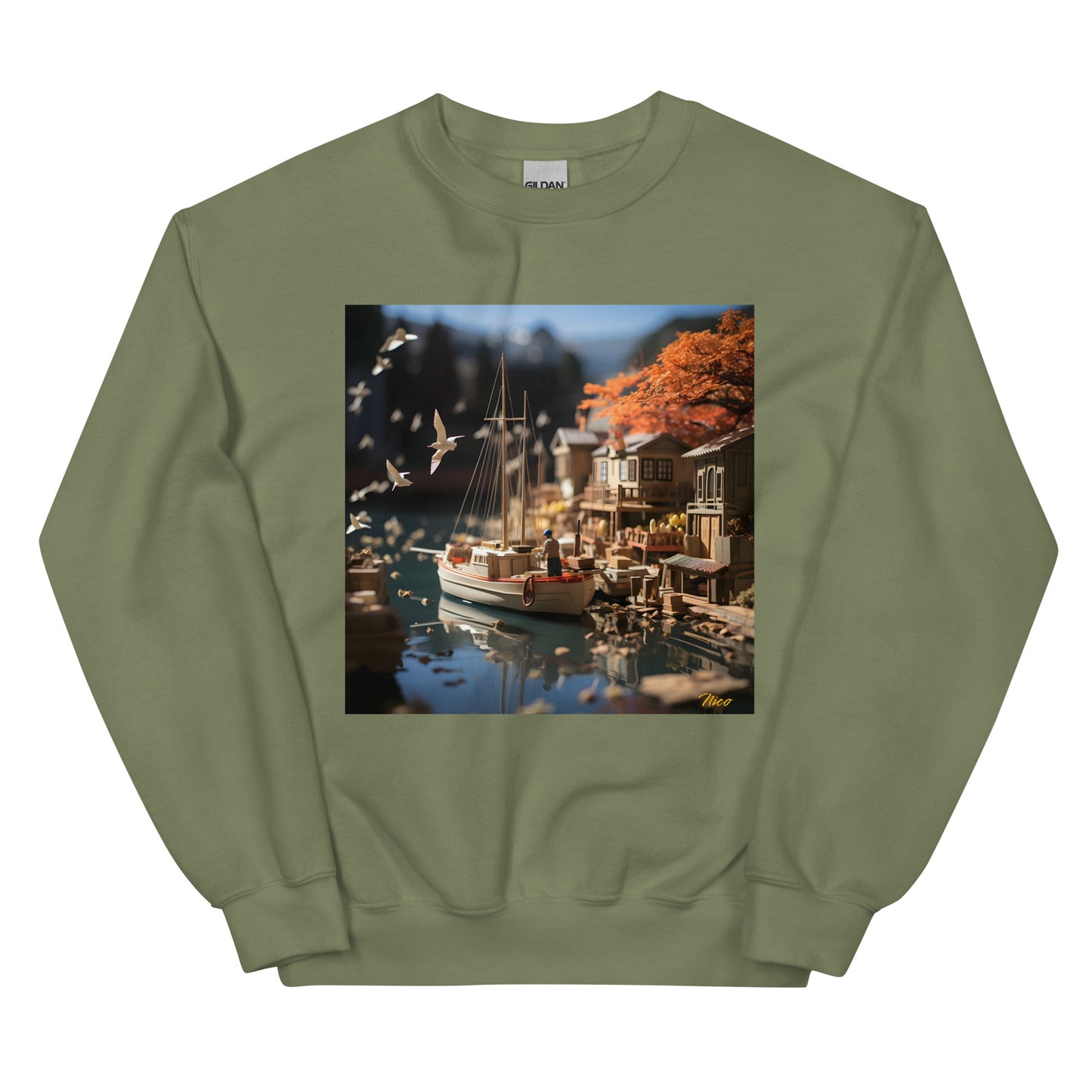 On The Docks By The Bay Series Print #1 - Unisex Sweatshirt