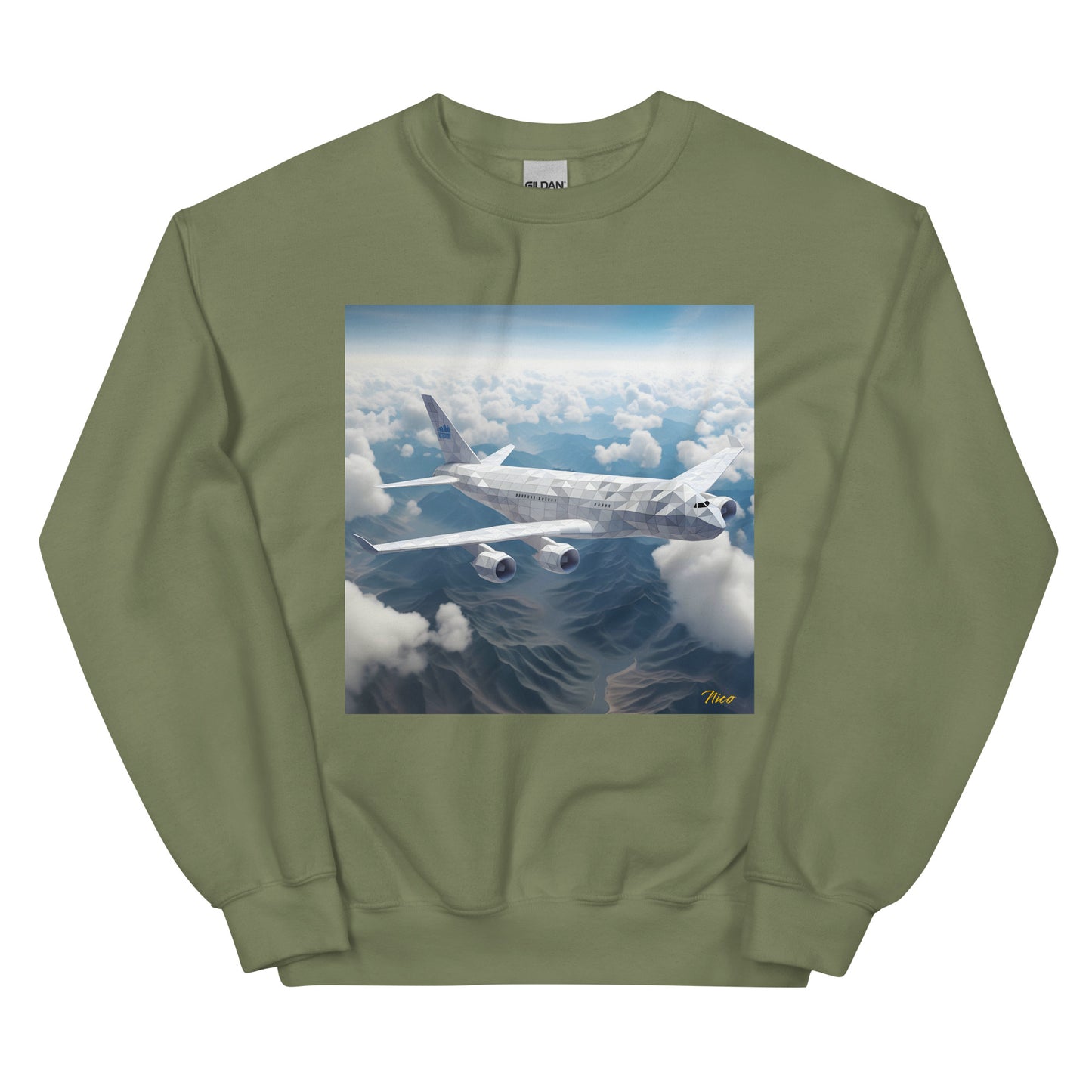 Frequent Flyer Miles Series Print #7 - Unisex Sweatshirt