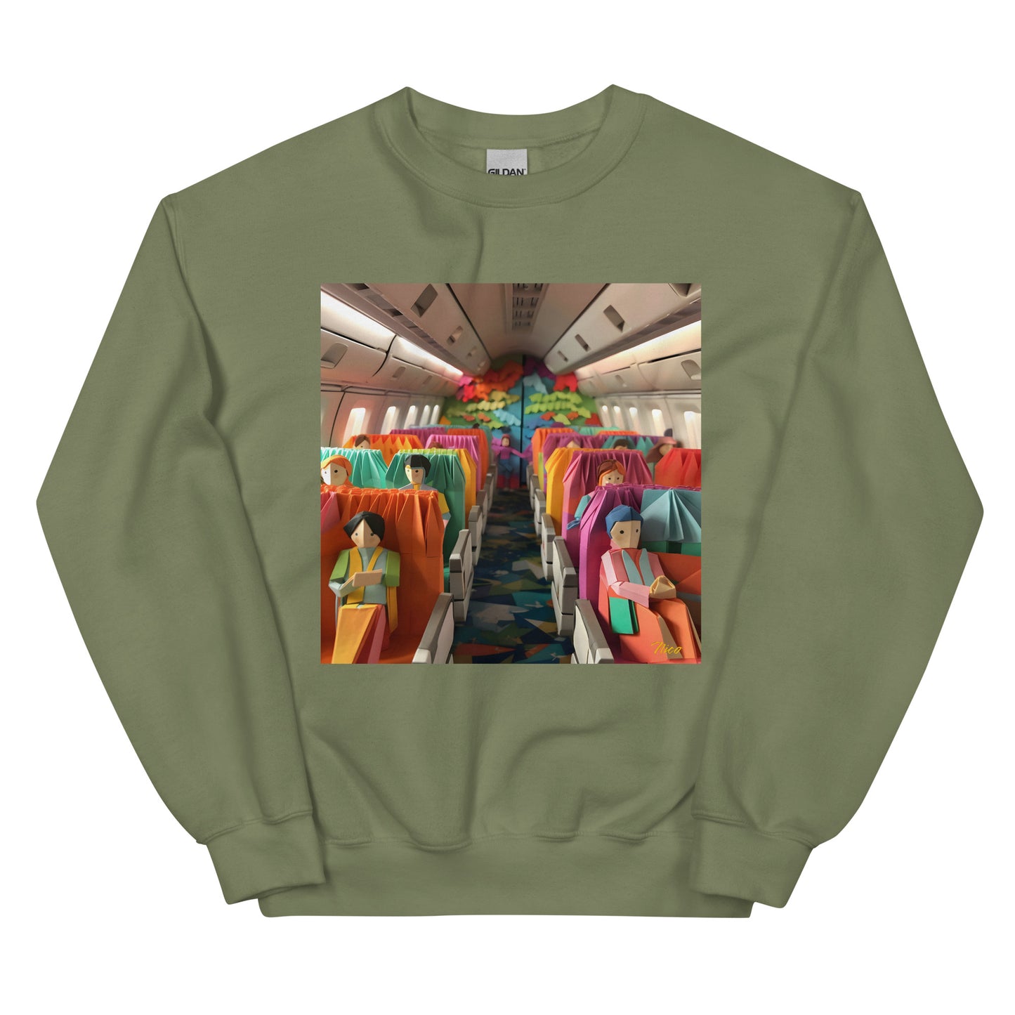 Frequent Flyer Miles Series Print #2 - Unisex Sweatshirt