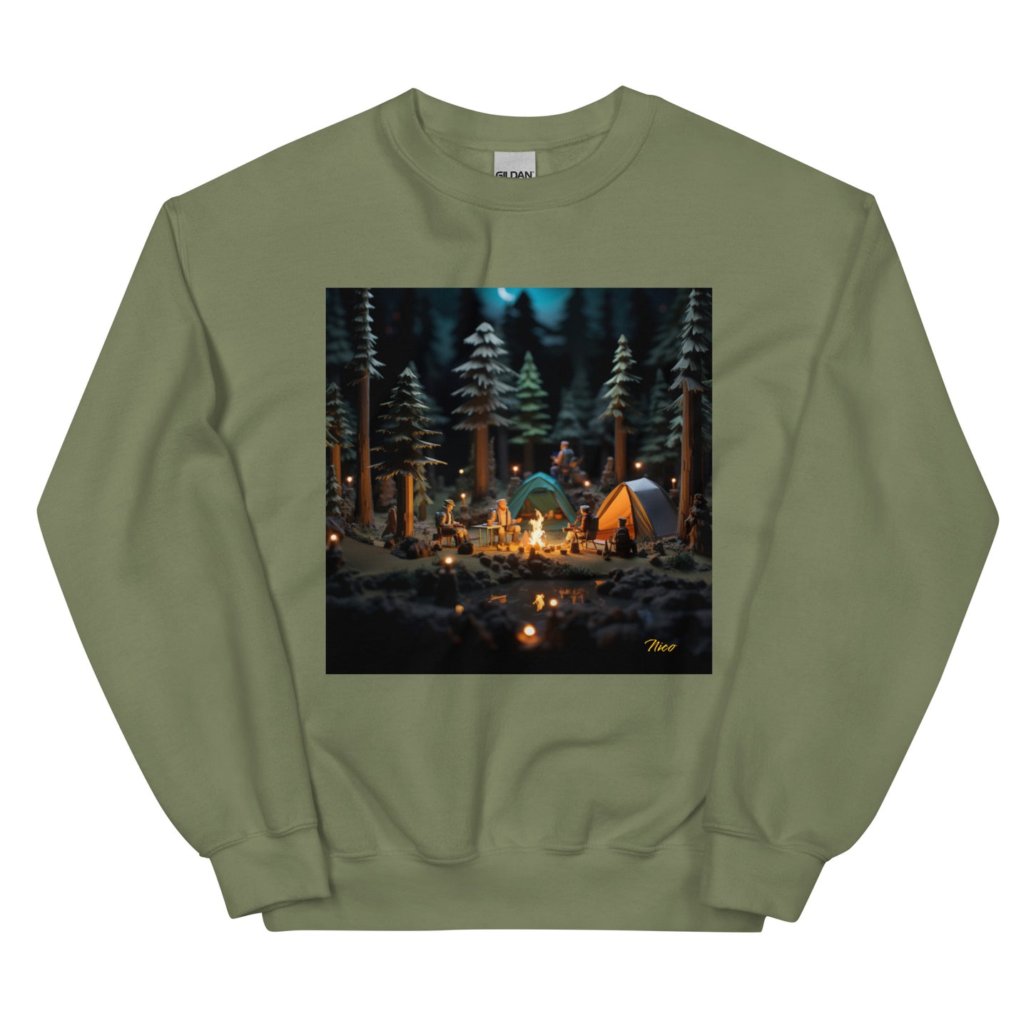 Under The Starry Skies Series Print #3 - Unisex Sweatshirt