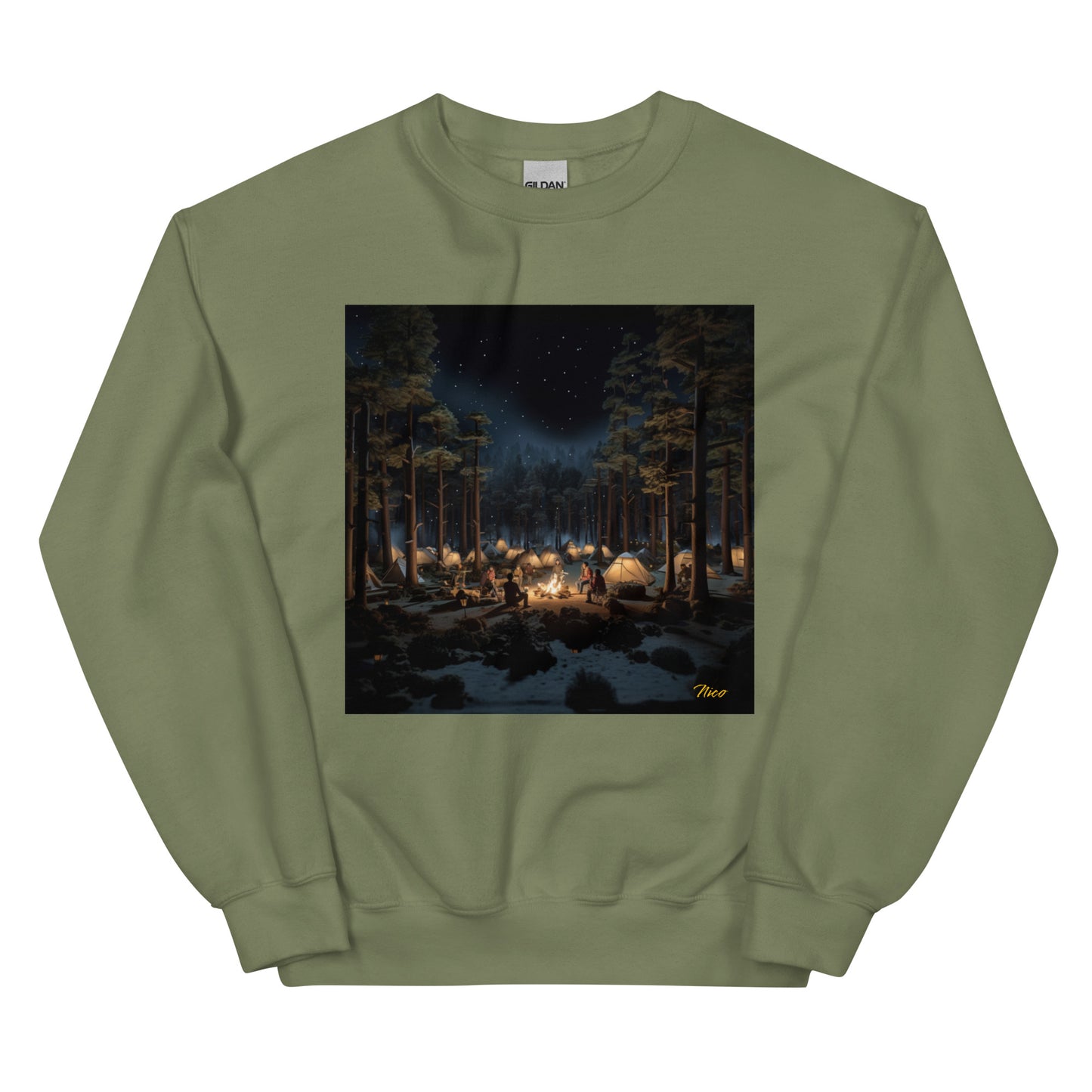 Under The Starry Skies Series Print #5 - Unisex Sweatshirt