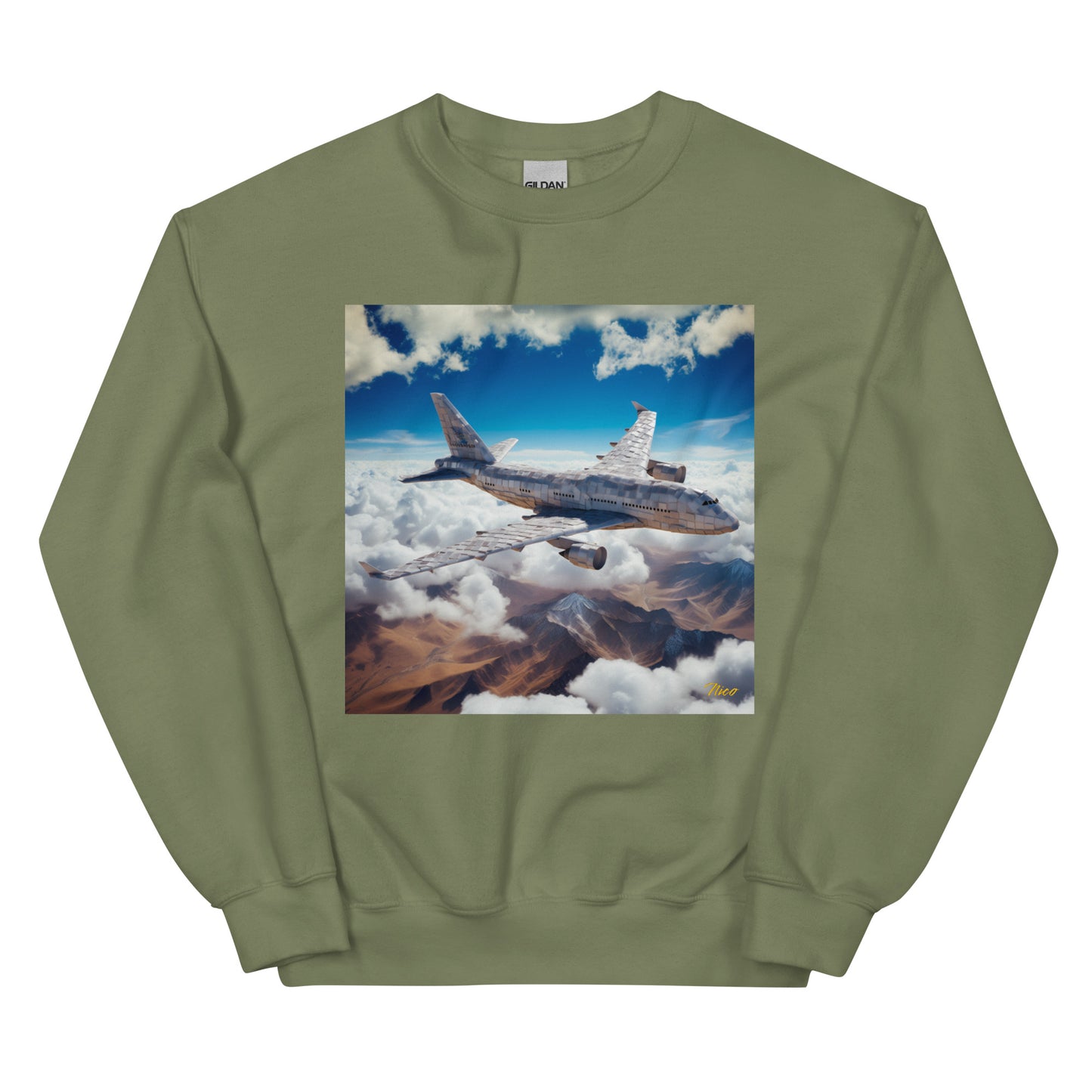 Frequent Flyer Miles Series Print #9 - Unisex Sweatshirt