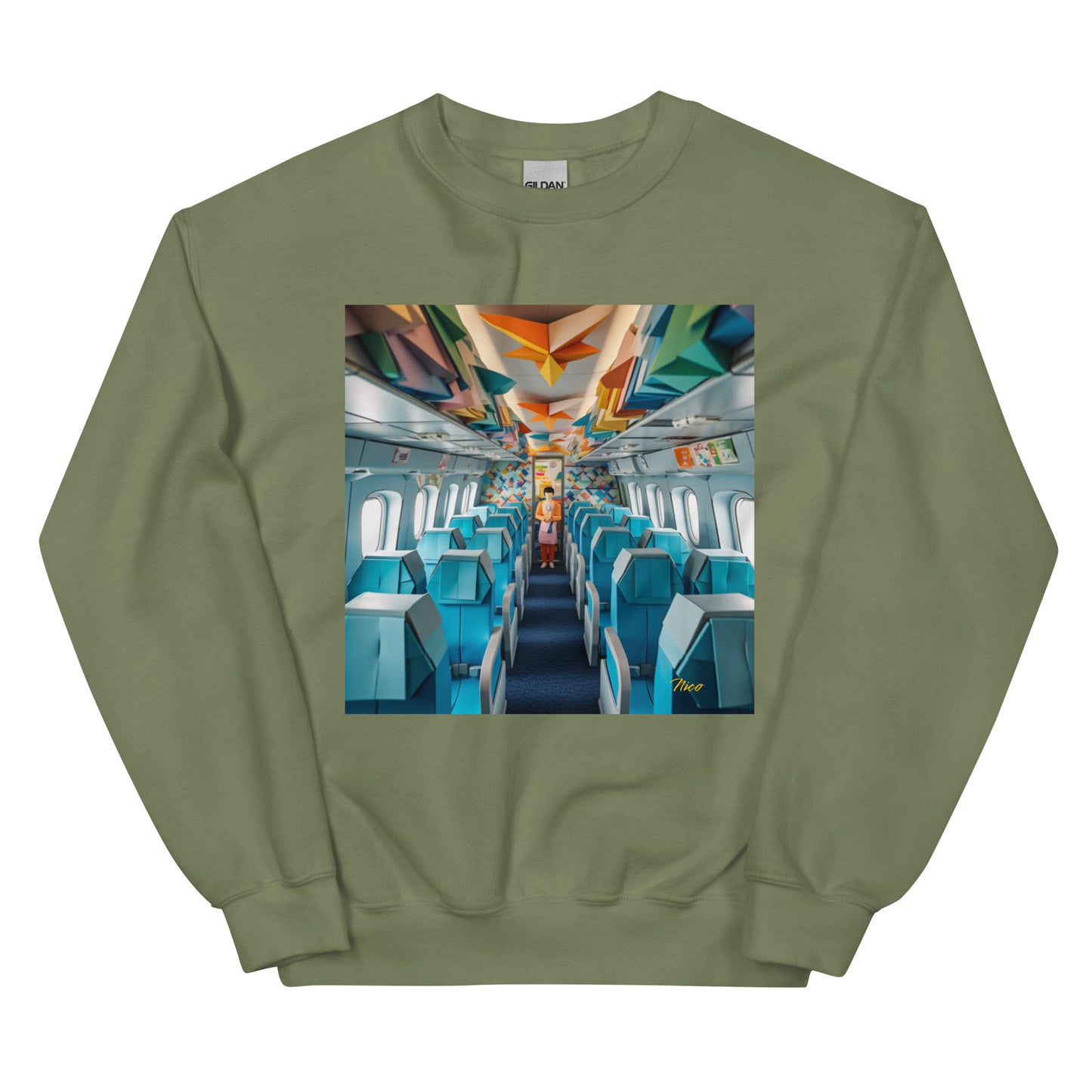 Frequent Flyer Miles Series Print #6 - Unisex Sweatshirt