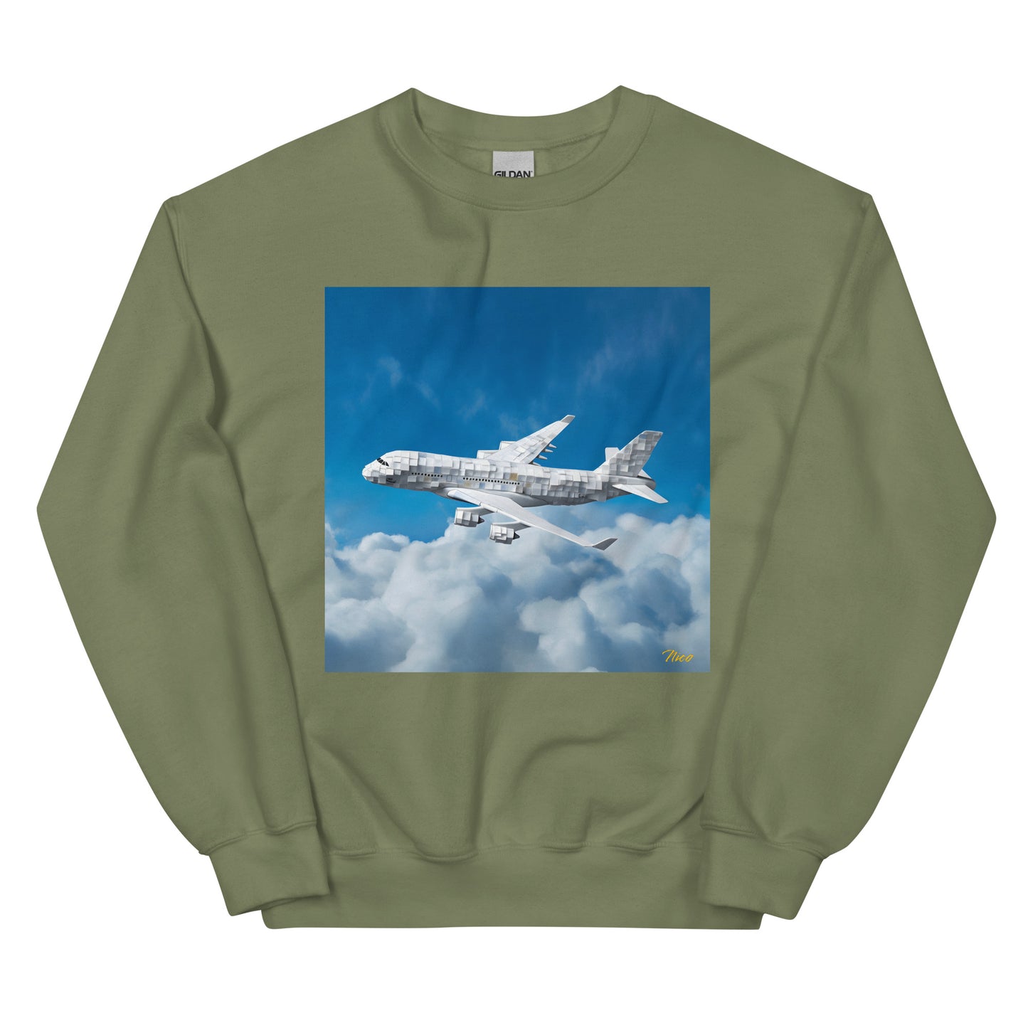 Frequent Flyer Miles Series Print #5 - Unisex Sweatshirt