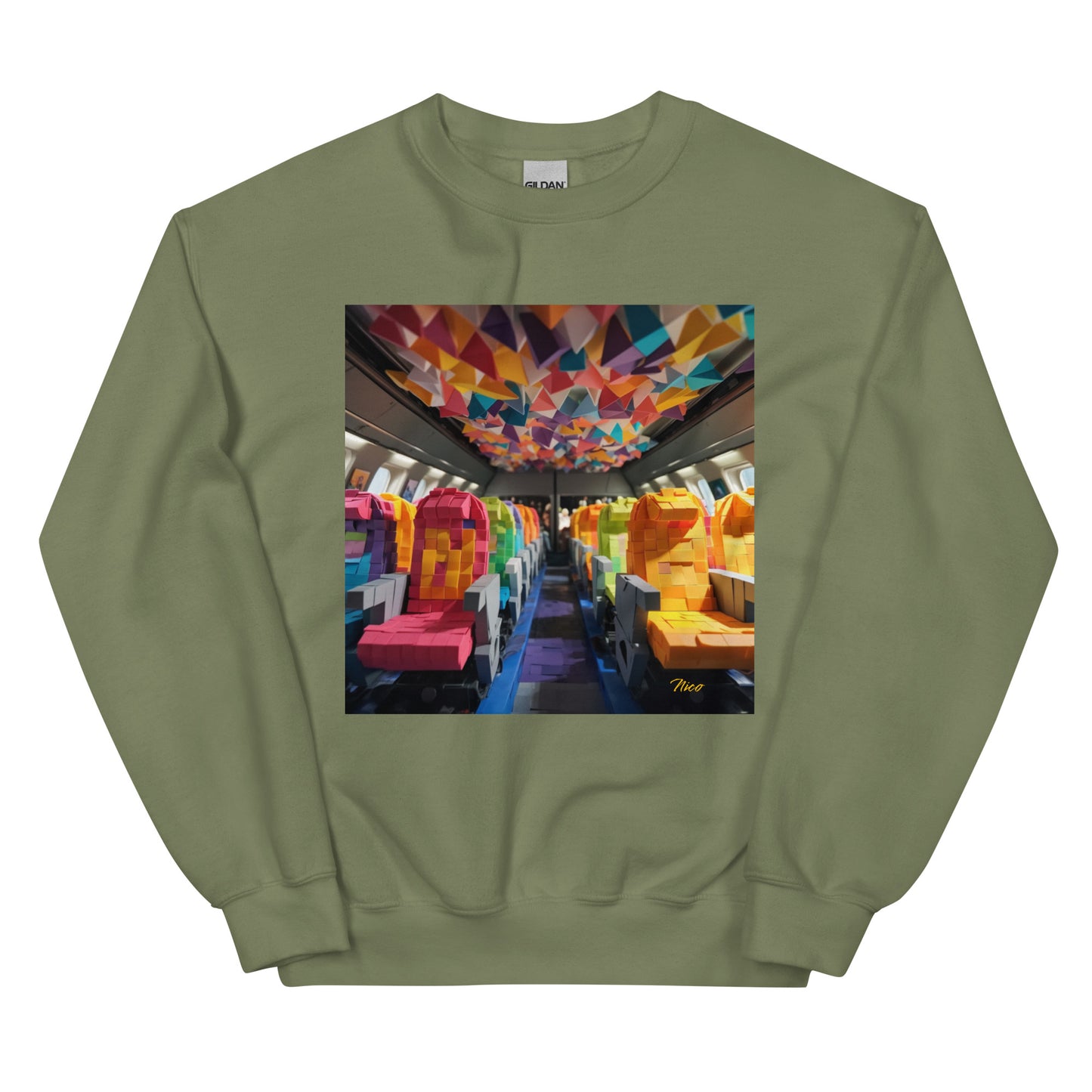 Frequent Flyer Miles Series Print #4 - Unisex Sweatshirt