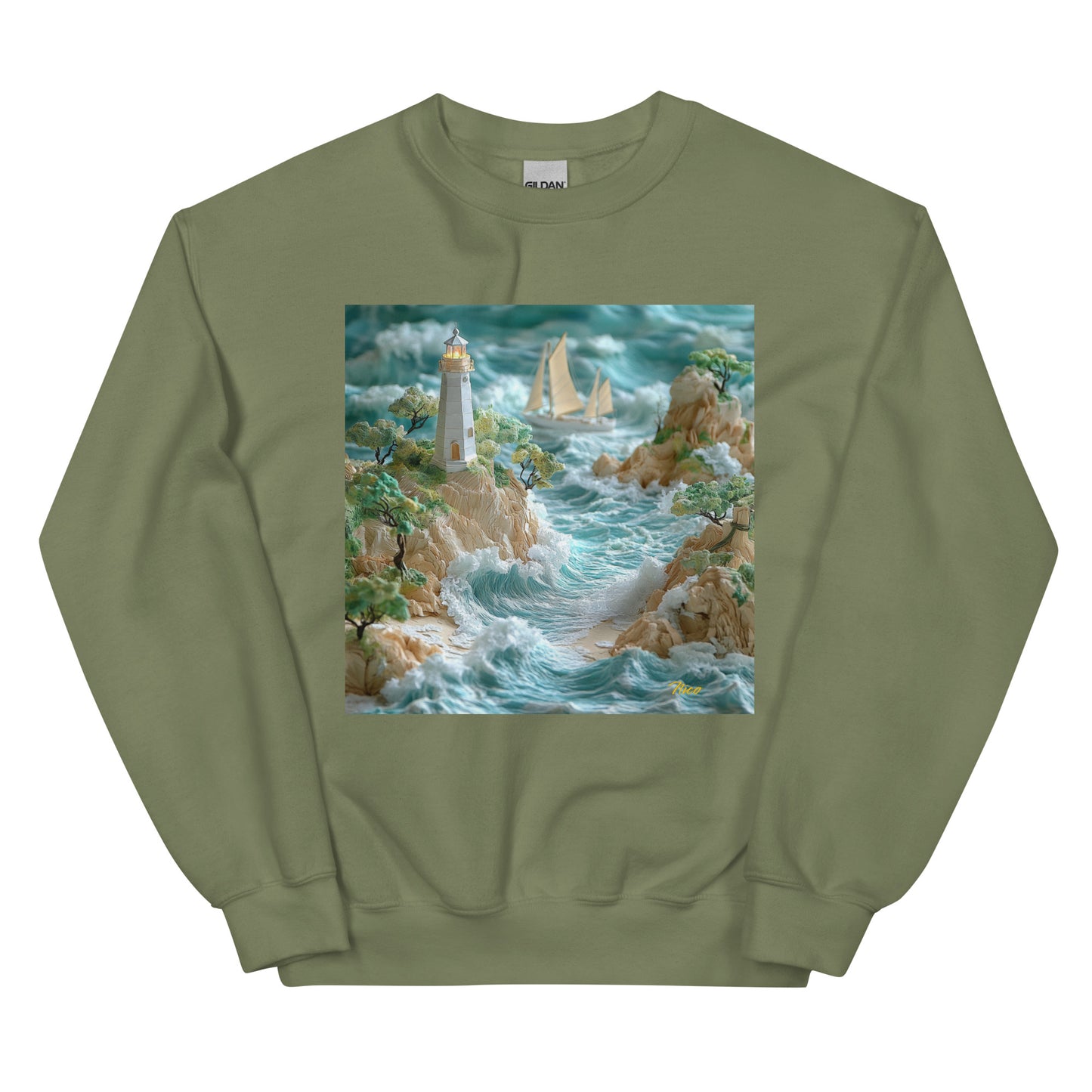 By The Seaside Series Print #9 - Unisex Sweatshirt