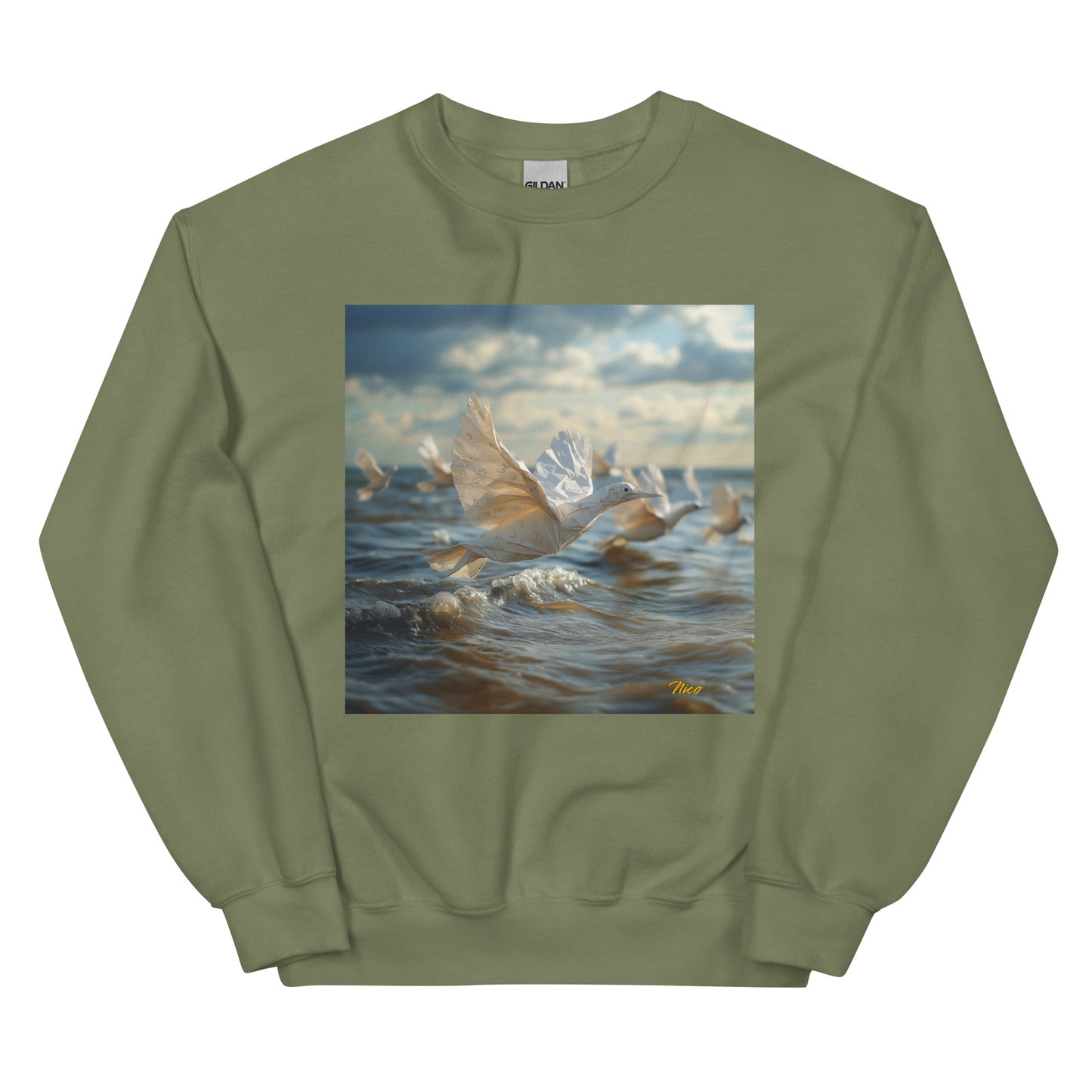 By The Seaside Series Print #8 - Unisex Sweatshirt