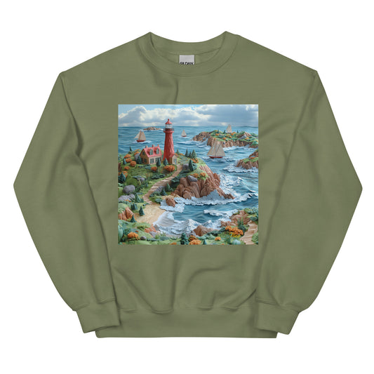 By The Seaside Series Print #6 - Unisex Sweatshirt