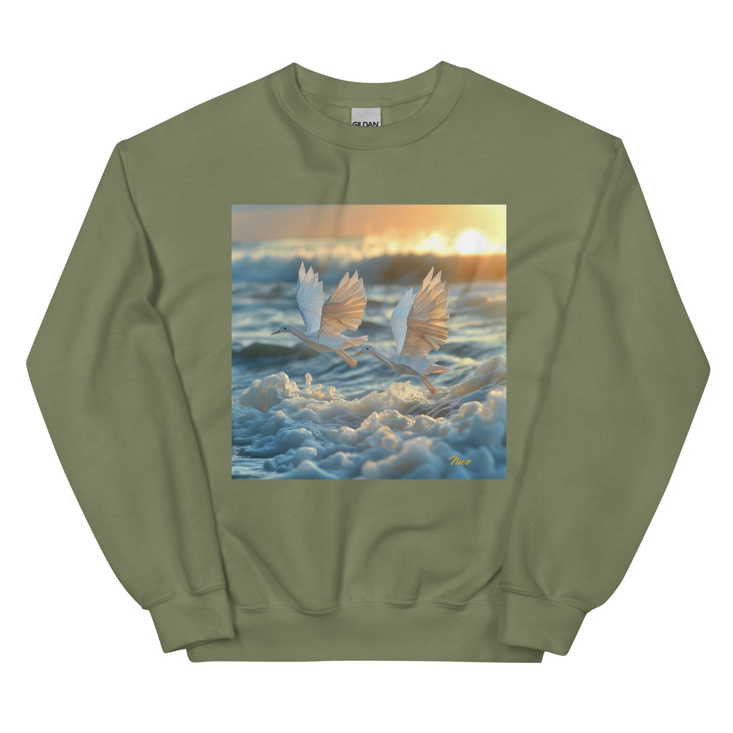 By The Seaside Series Print #5 - Unisex Sweatshirt