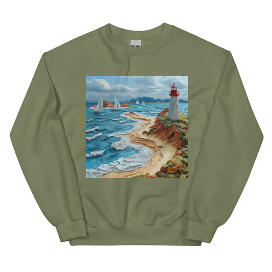 By The Seaside Series Print #4 - Unisex Sweatshirt