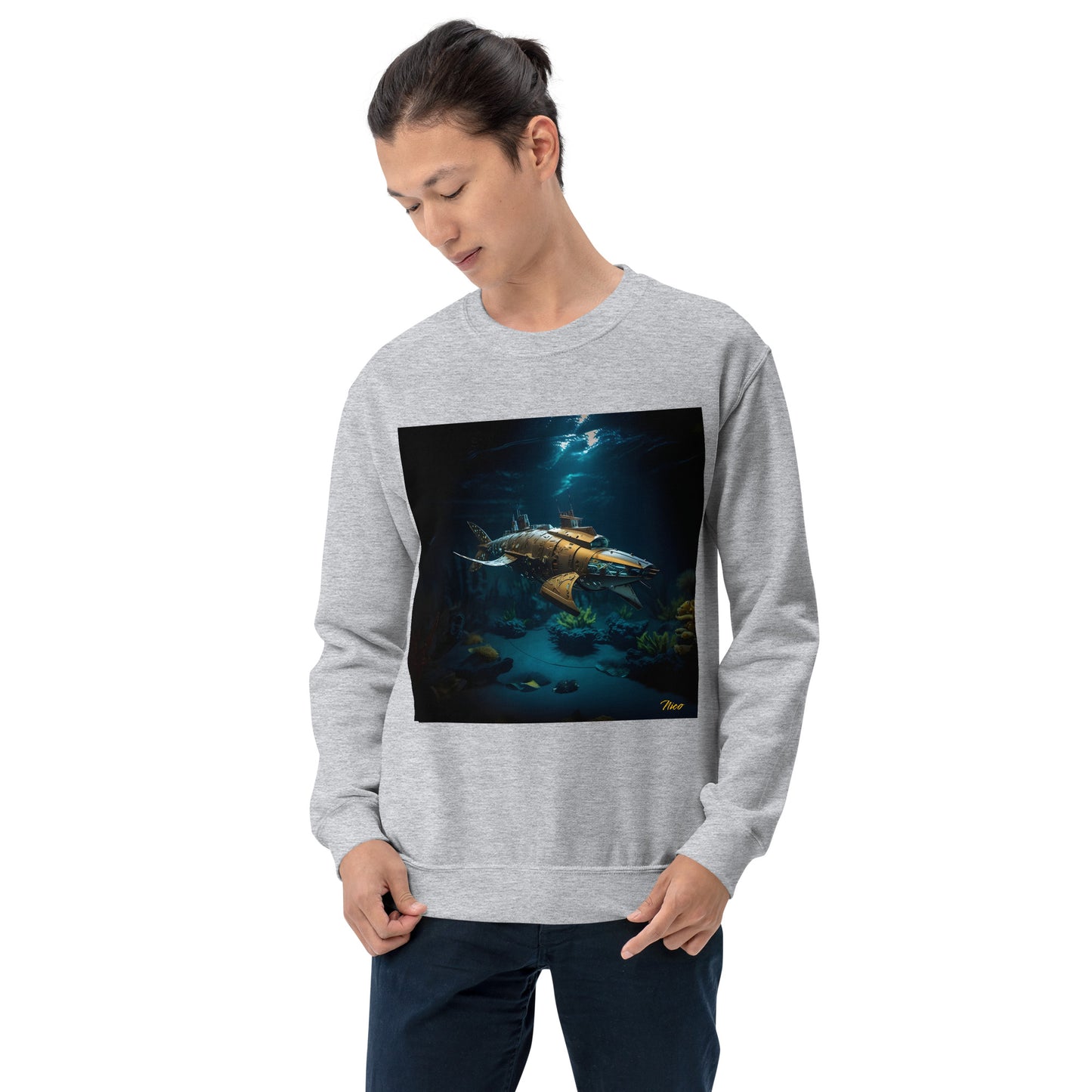 20,000 Leagues Under The Sea Series Print #5 - Unisex Sweatshirt