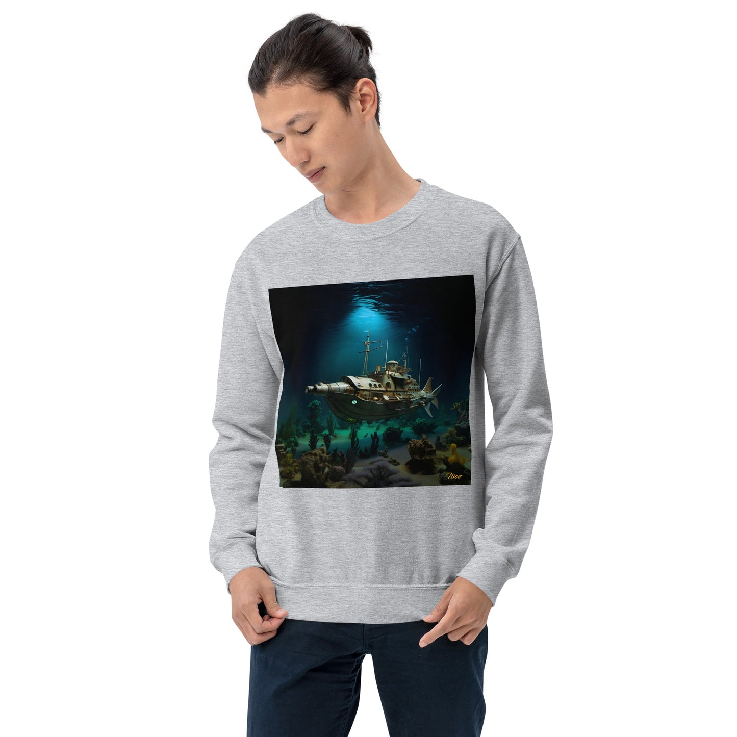 20,000 Leagues Under The Sea Series Print #7 - Unisex Sweatshirt