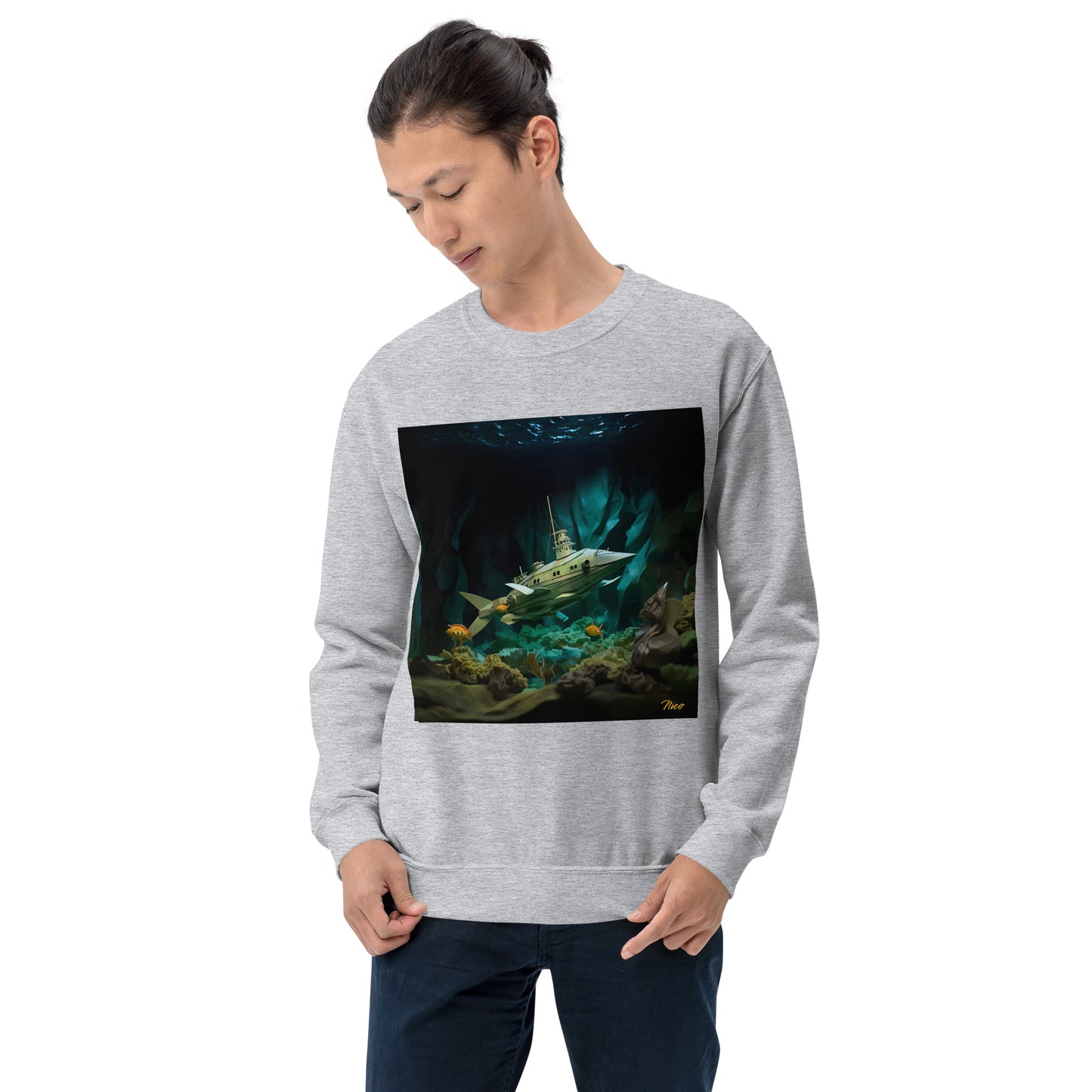 20,000 Leagues Under The Sea Series Print #8 - Unisex Sweatshirt