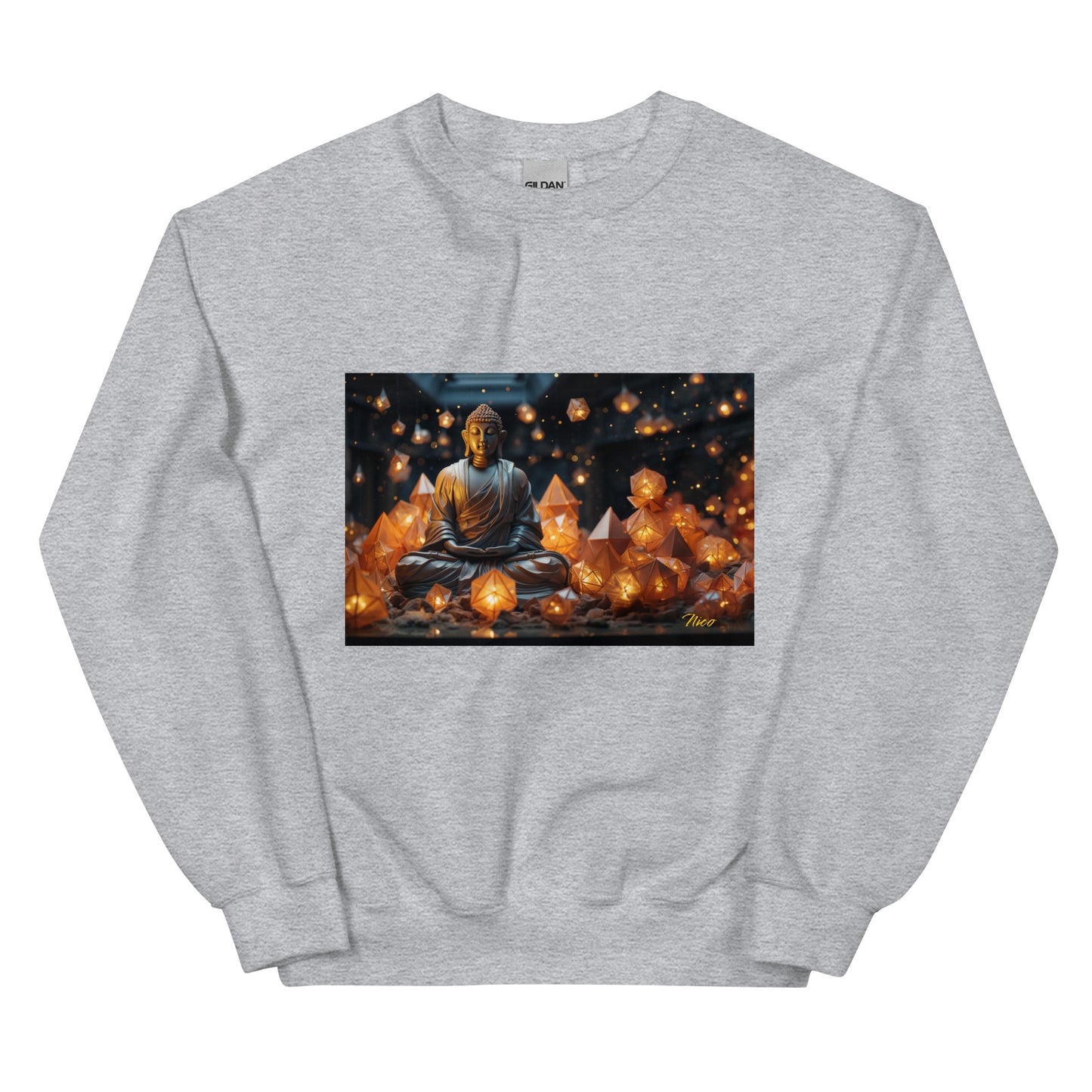 Ascending Buddha Series Print #10 Unisex Sweatshirt