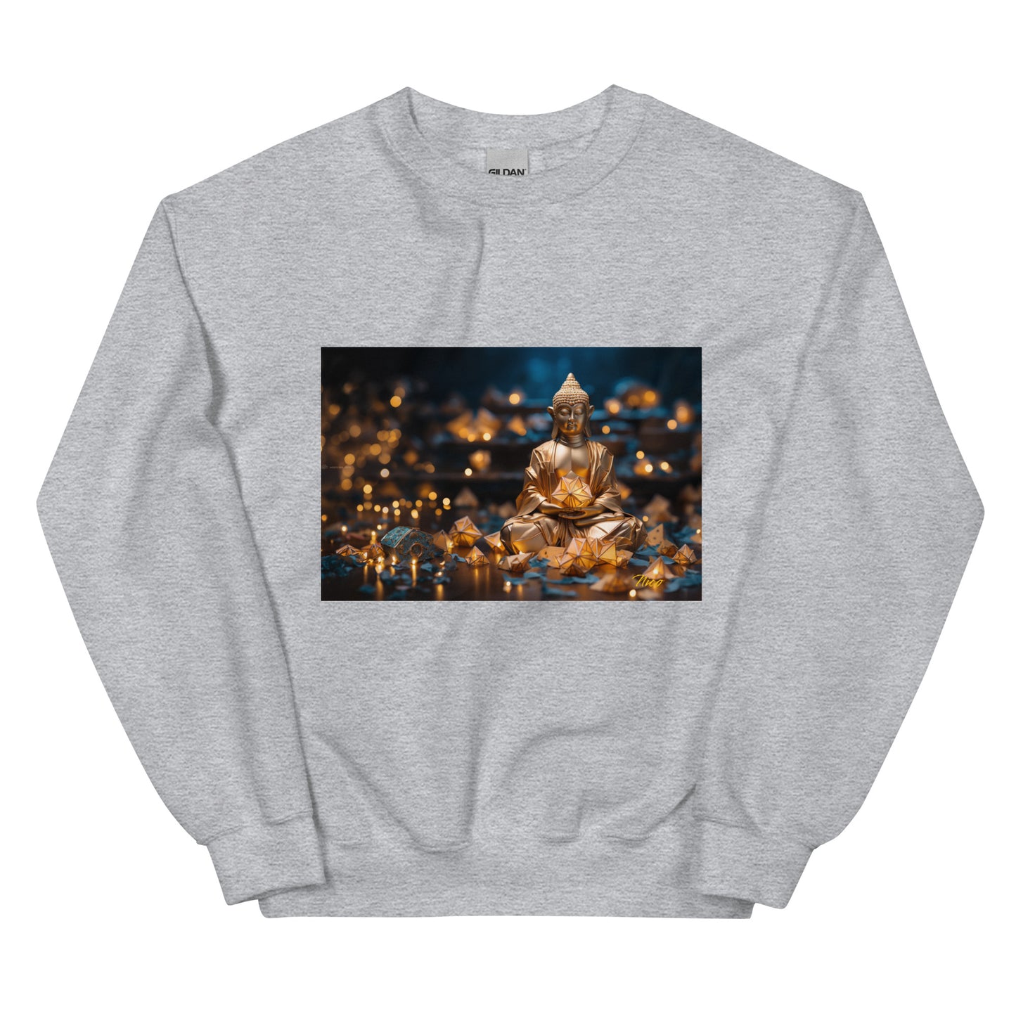 Ascending Buddha Series Print #9 Unisex Sweatshirt