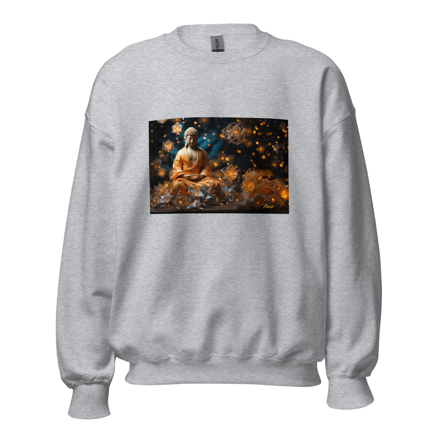 Ascending Buddha Series Print #8 Unisex Sweatshirt