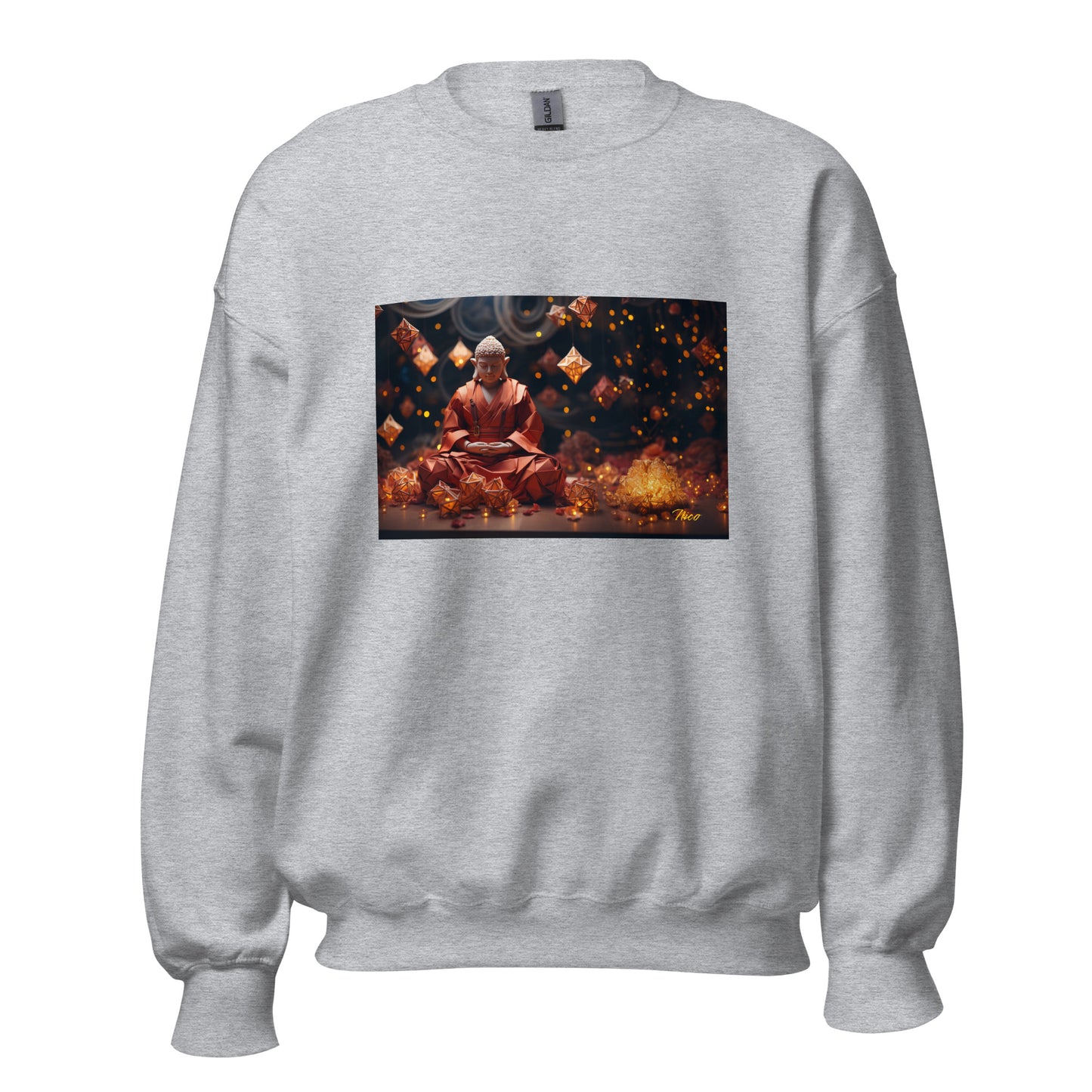 Ascending Buddha Series Print #7 Unisex Sweatshirt