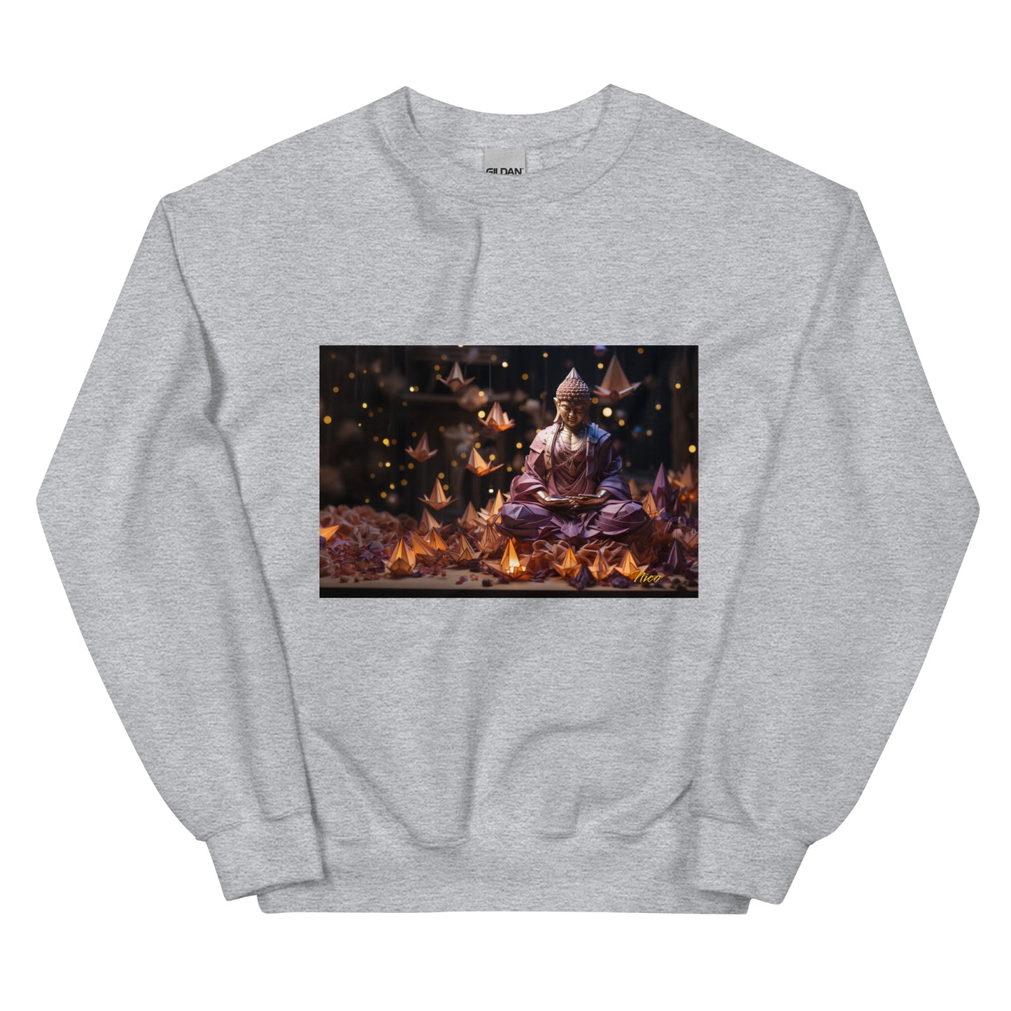 Ascending Buddha Series Print #6 Unisex Sweatshirt