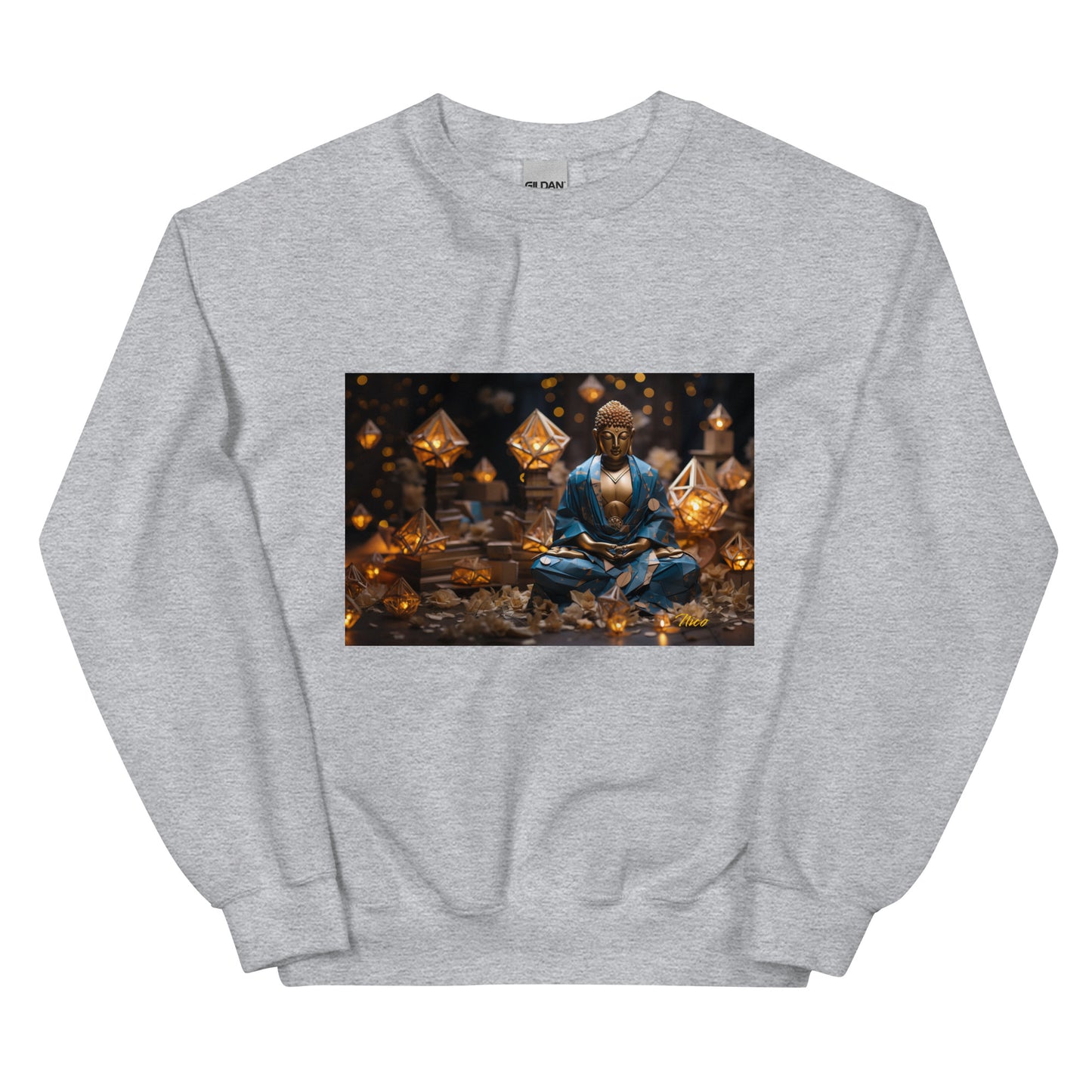 Ascending Buddha Series Print #3 Unisex Sweatshirt