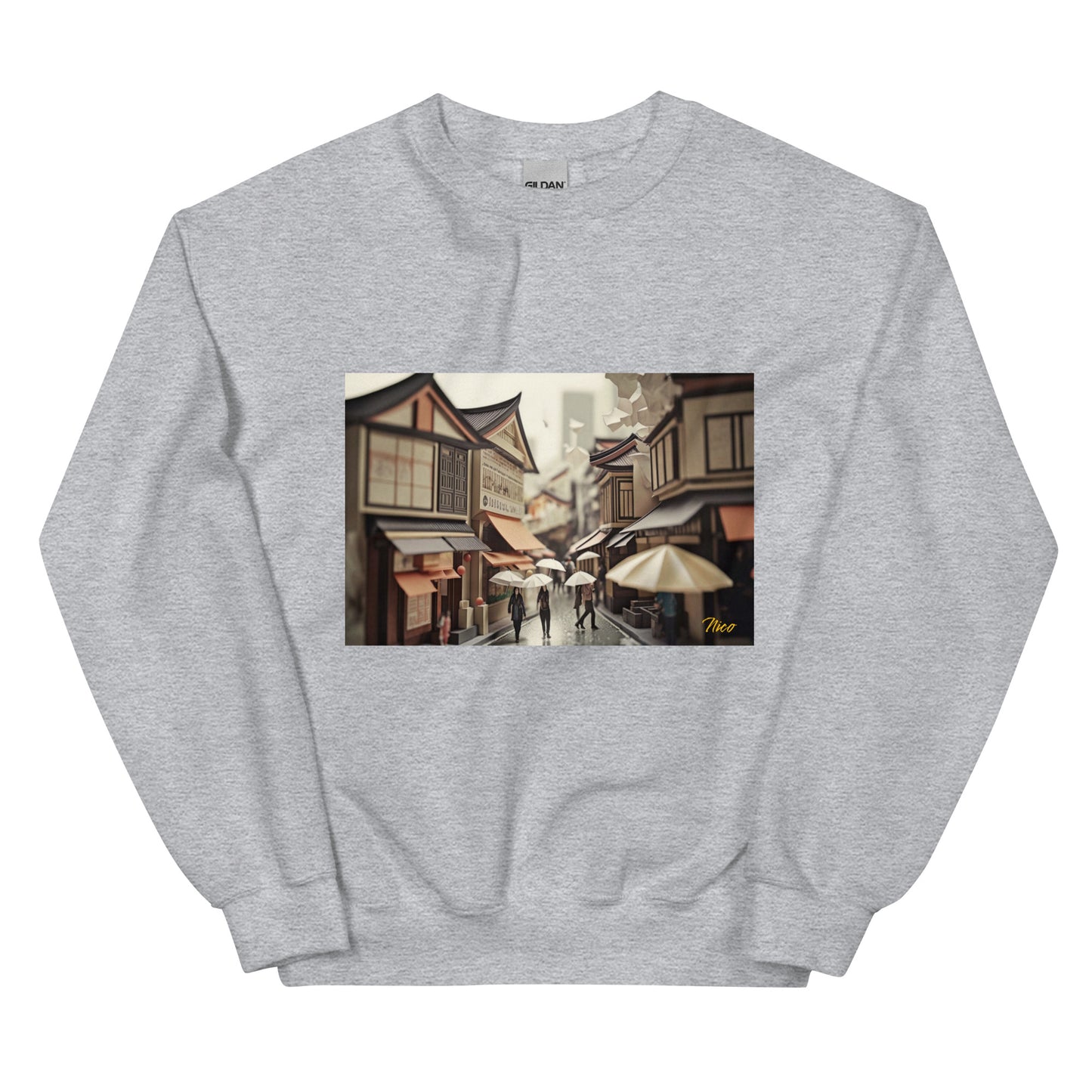 Oriental Rain Series Print #7 - Unisex Sweatshirt