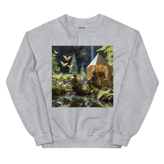 Relaxing By The Brook Series Print #5 - Unisex Sweatshirt