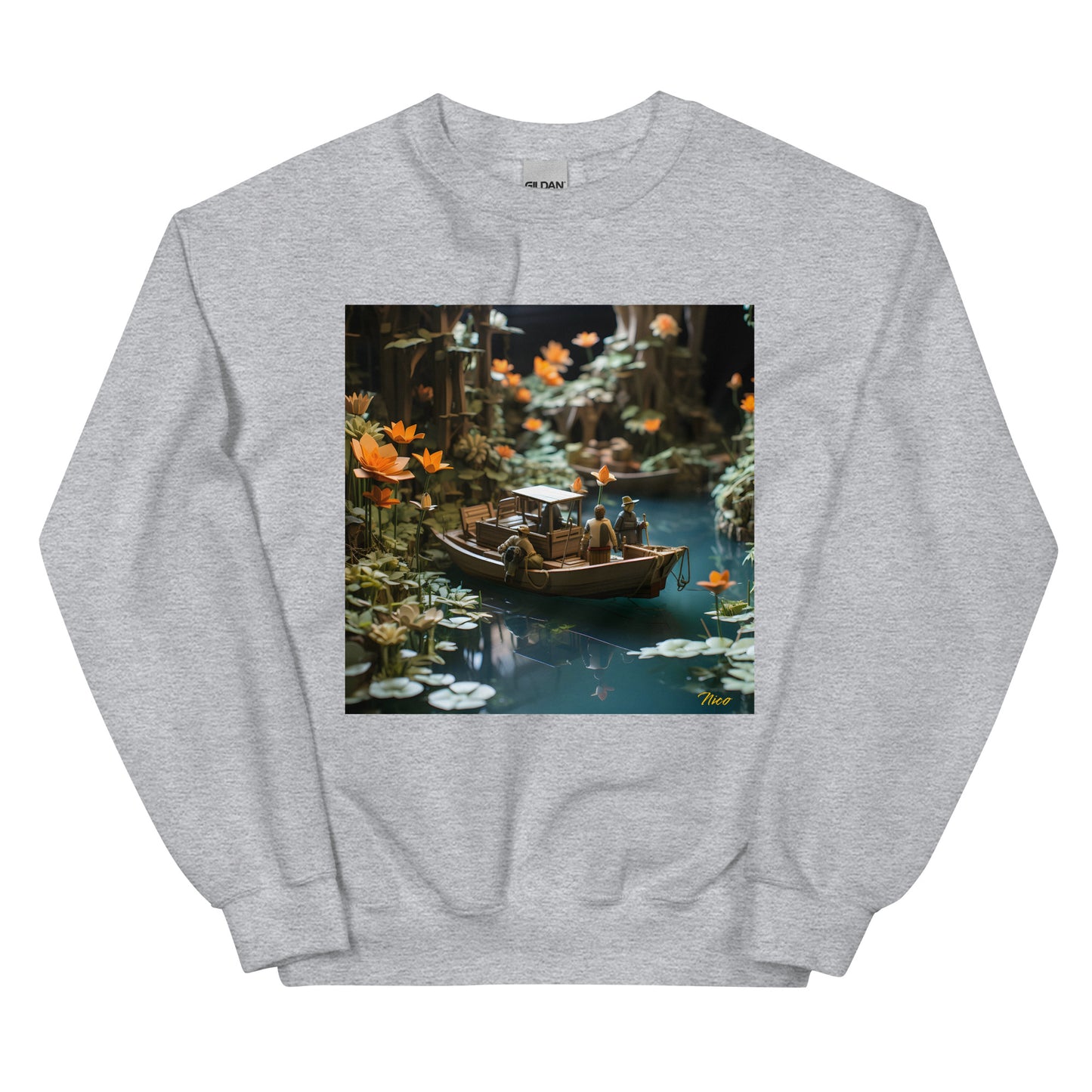 Born On A Bayou Series Print #4 - Unisex Sweatshirt