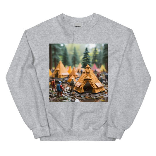 Camping In The Rain Series Print #1 - Unisex Sweatshirt