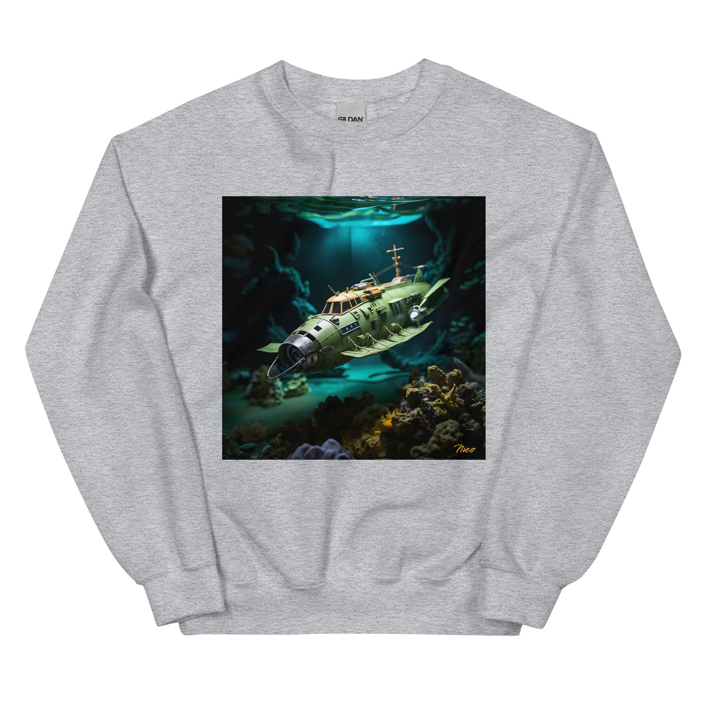 20,000 Leagues Under The Sea Series Print #10 - Unisex Sweatshirt