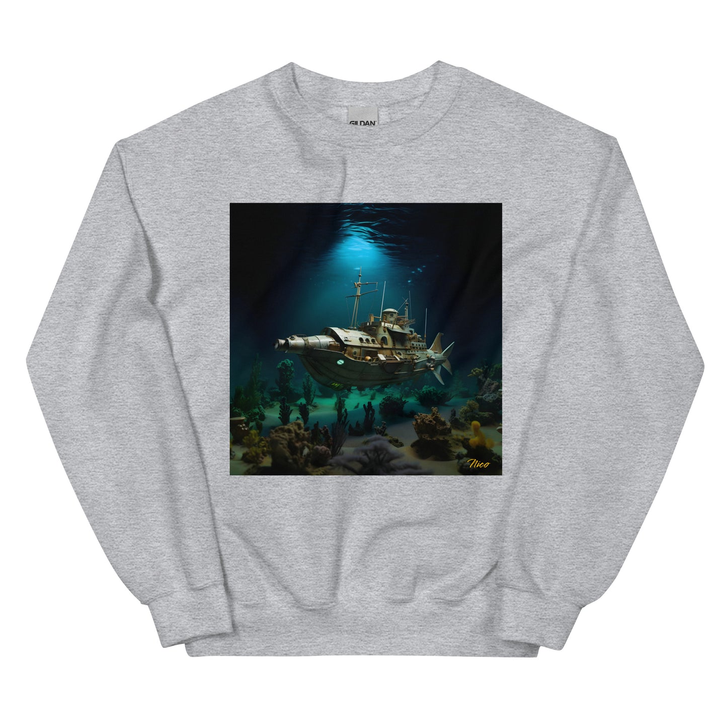 20,000 Leagues Under The Sea Series Print #7 - Unisex Sweatshirt