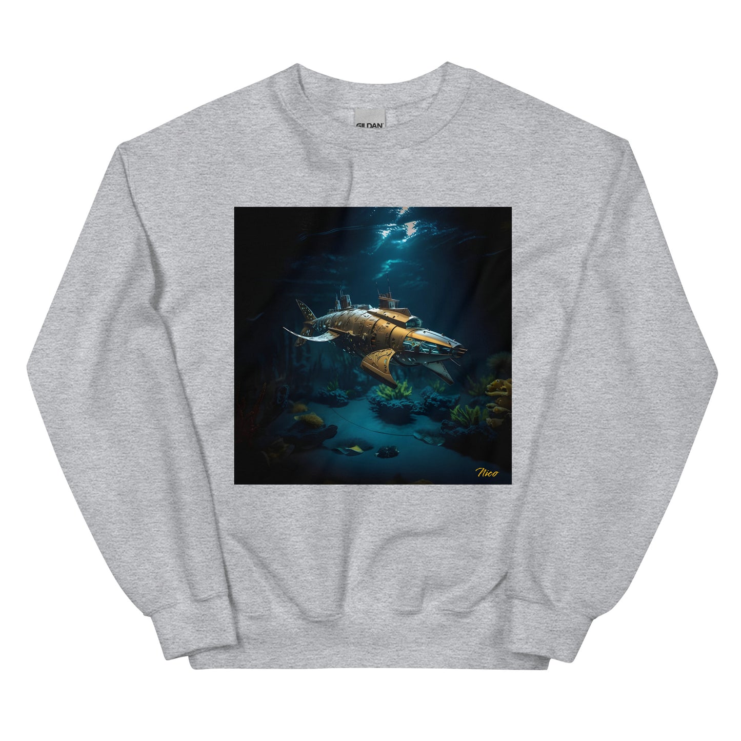 20,000 Leagues Under The Sea Series Print #5 - Unisex Sweatshirt