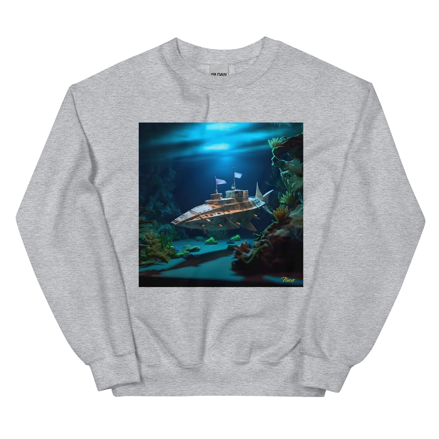 20,000 Leagues Under The Sea Series Print #3 - Unisex Sweatshirt