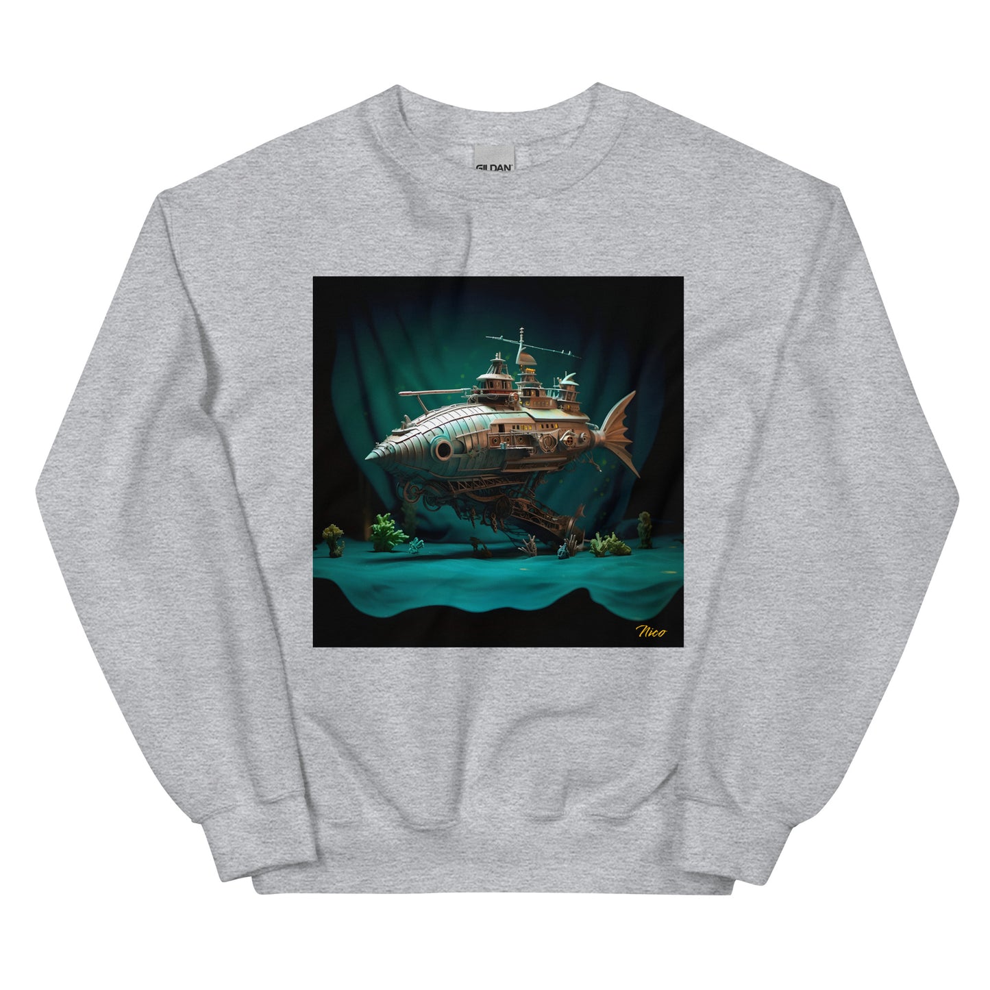 20,000 Leagues Under The Sea Series Print #2 - Unisex Sweatshirt