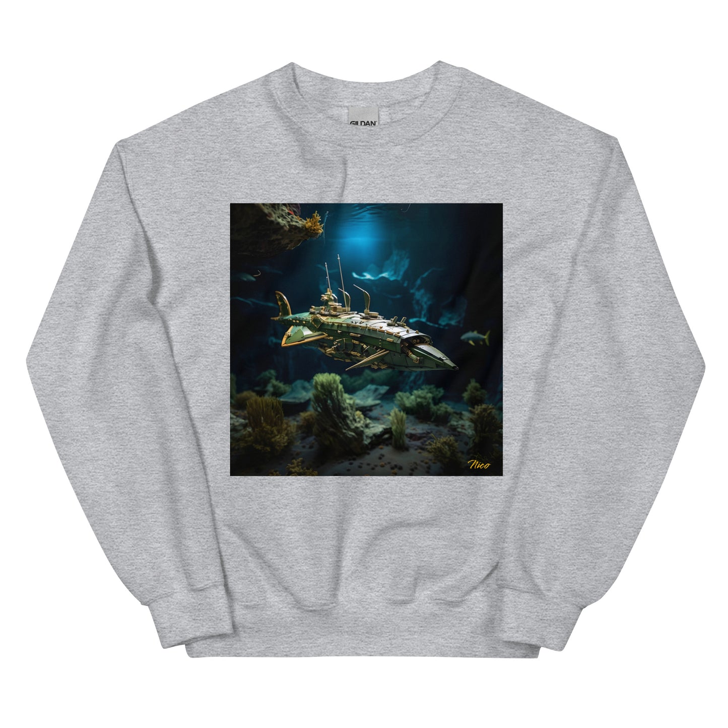 20,000 Leagues Under The Sea Series Print #1 - Unisex Sweatshirt