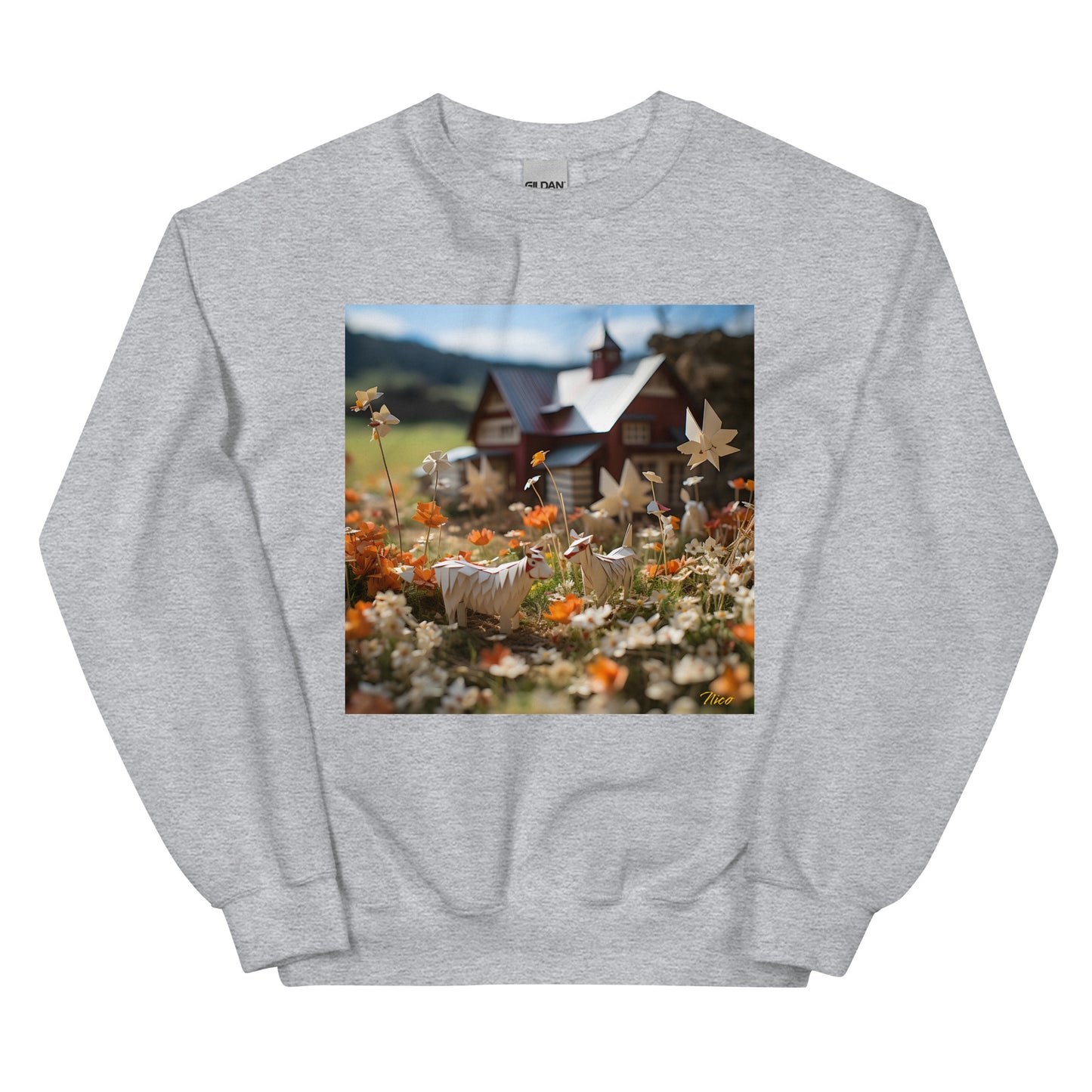 Meadow By The Farm Series Print #10 - Unisex Sweatshirt