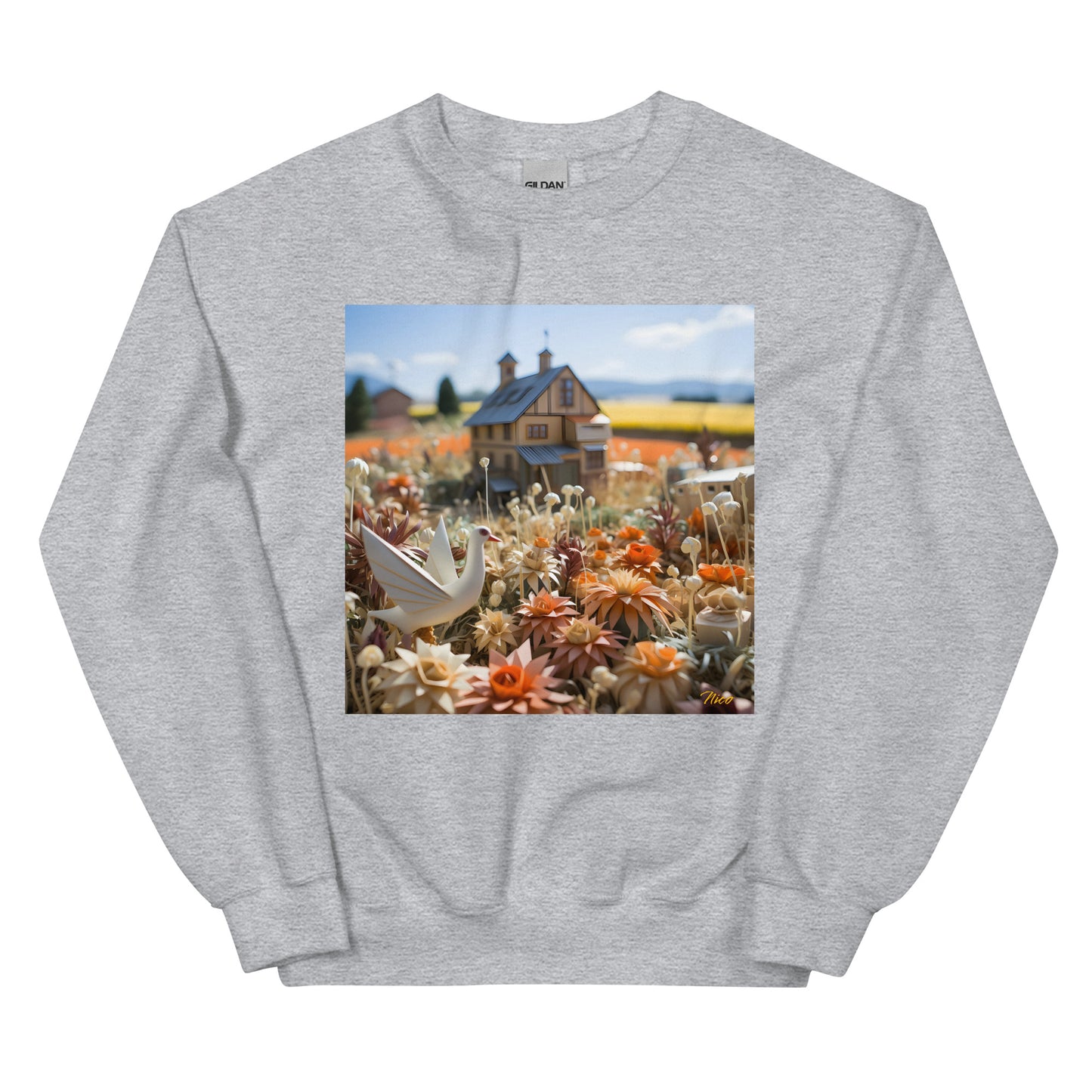 Meadow By The Farm Series Print #9 - Unisex Sweatshirt