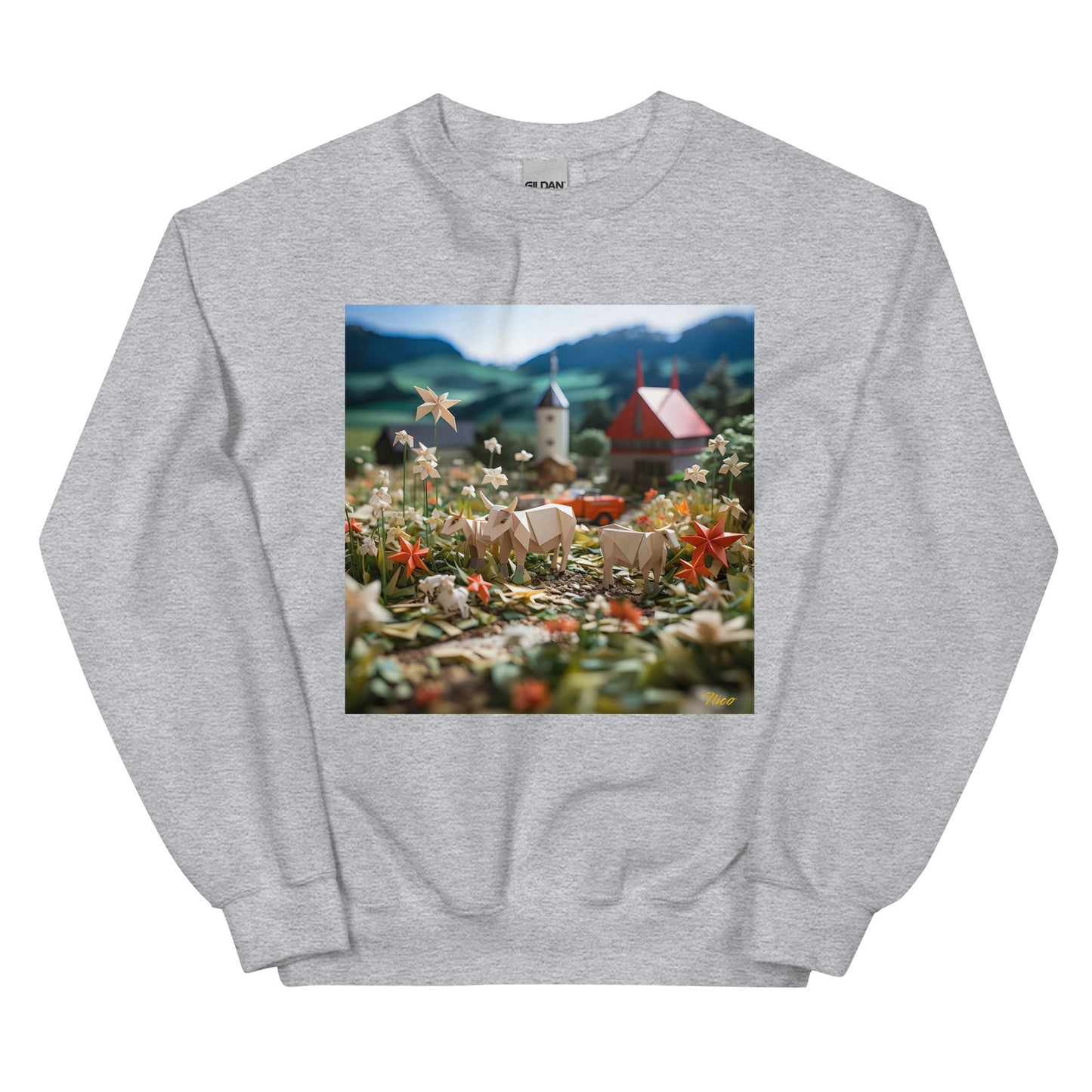 Meadow By The Farm Series Print #5 - Unisex Sweatshirt