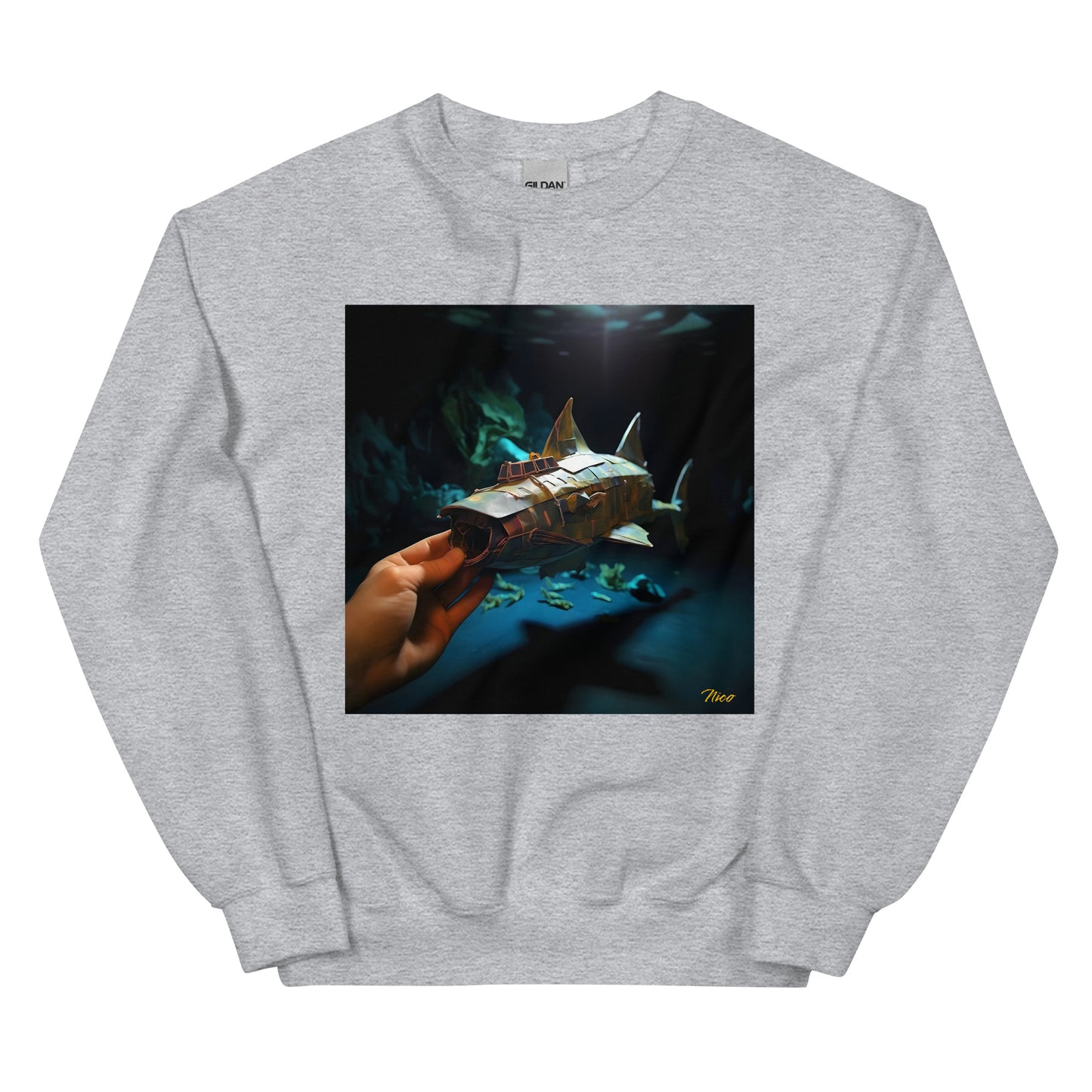 20,000 Leagues Under The Sea Series Print #4 - Unisex Sweatshirt