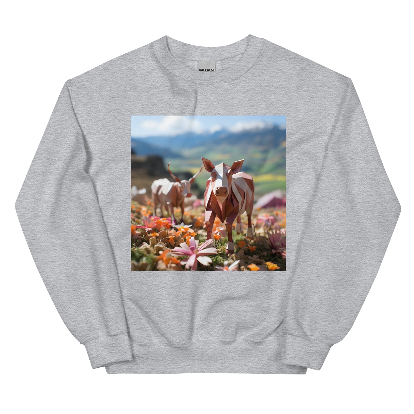 Meadow By The Farm Series Print #1 - Unisex Sweatshirt