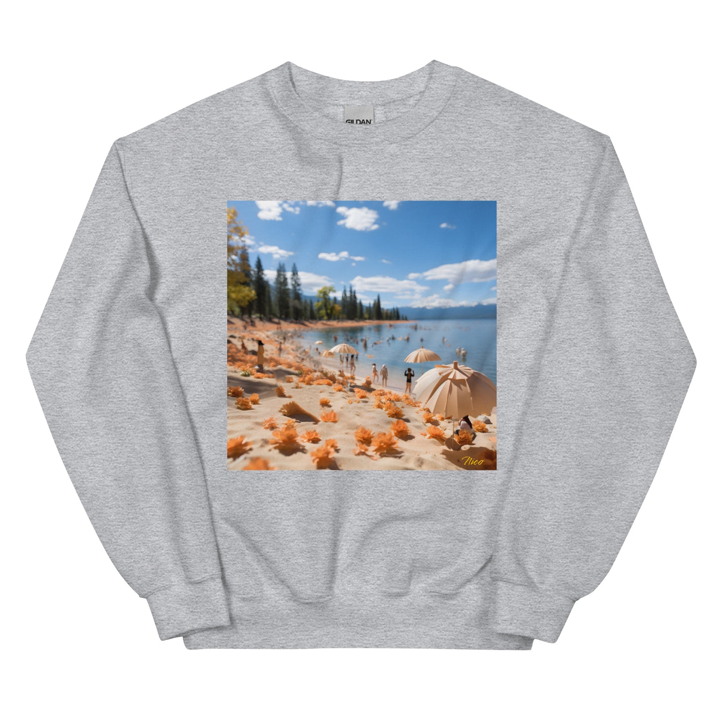 Mountain Lake Series Print #8 - Unisex Sweatshirt