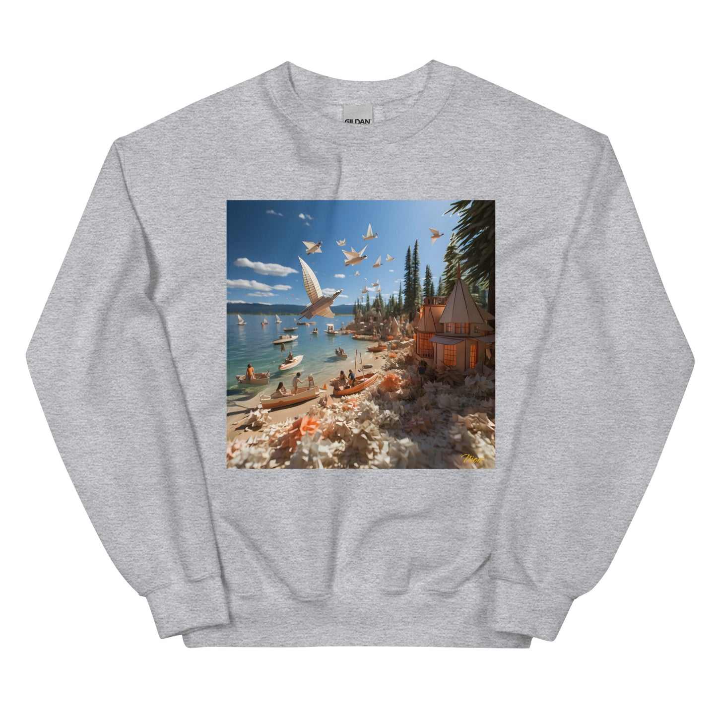 Mountain Lake Series Print #6 - Unisex Sweatshirt