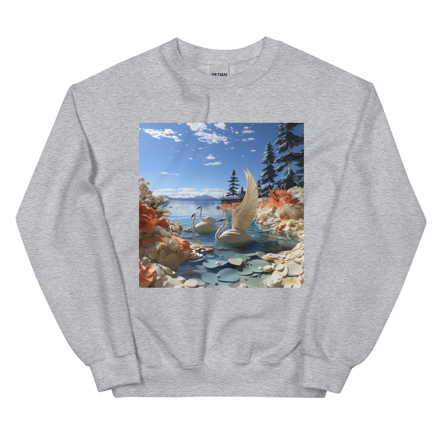 Mountain Lake Series Print #1 - Unisex Sweatshirt