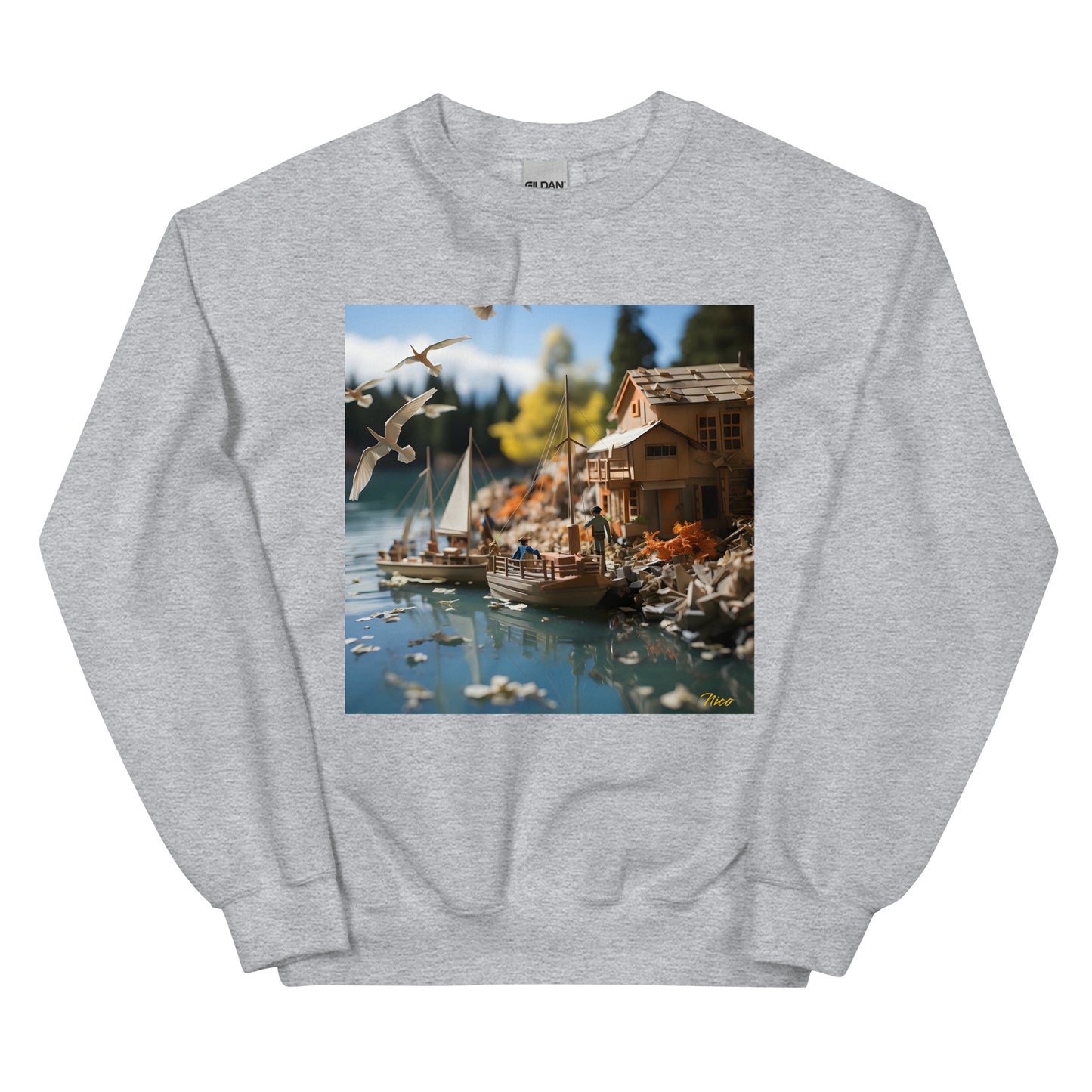 On The Docks By The Bay Series Print #8 - Unisex Sweatshirt