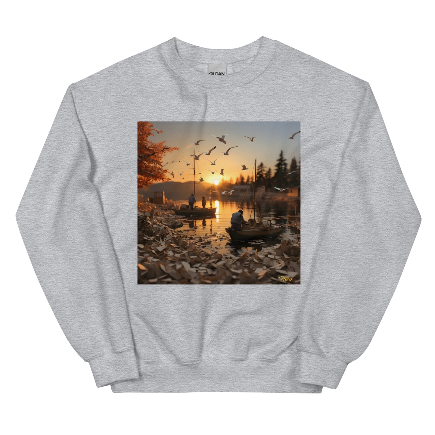 On The Docks By The Bay Series Print #4 - Unisex Sweatshirt