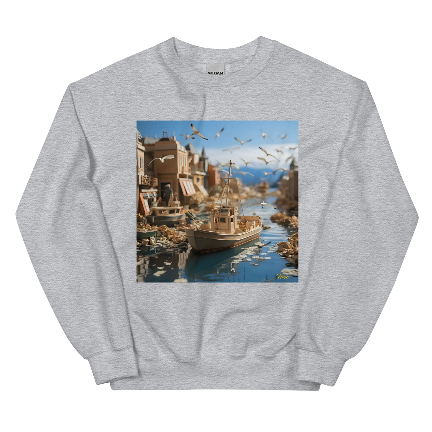 On The Docks By The Bay Series Print #3 - Unisex Sweatshirt