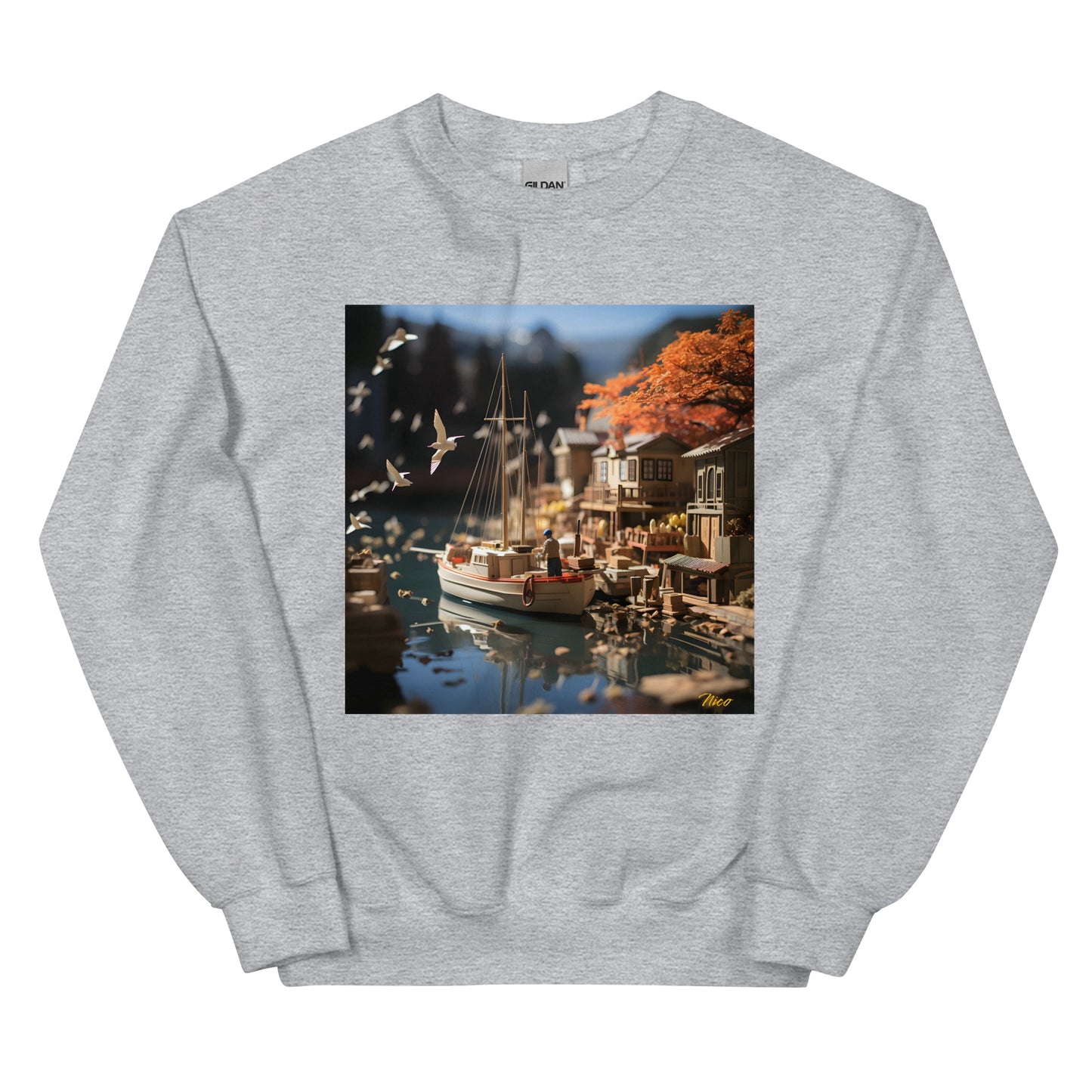 On The Docks By The Bay Series Print #1 - Unisex Sweatshirt